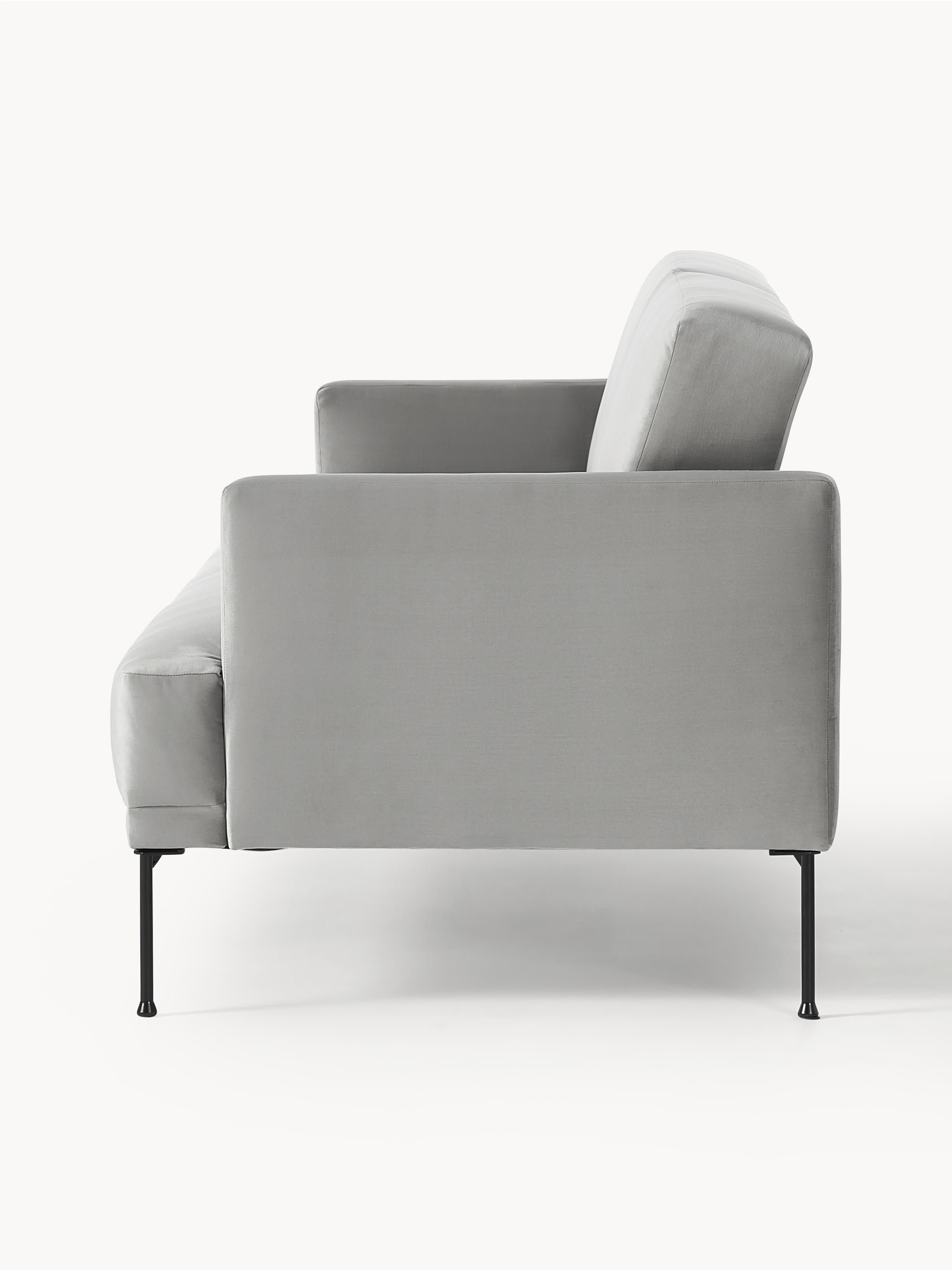 Samt-Schlafsofa Fluente (3-Sitzer)