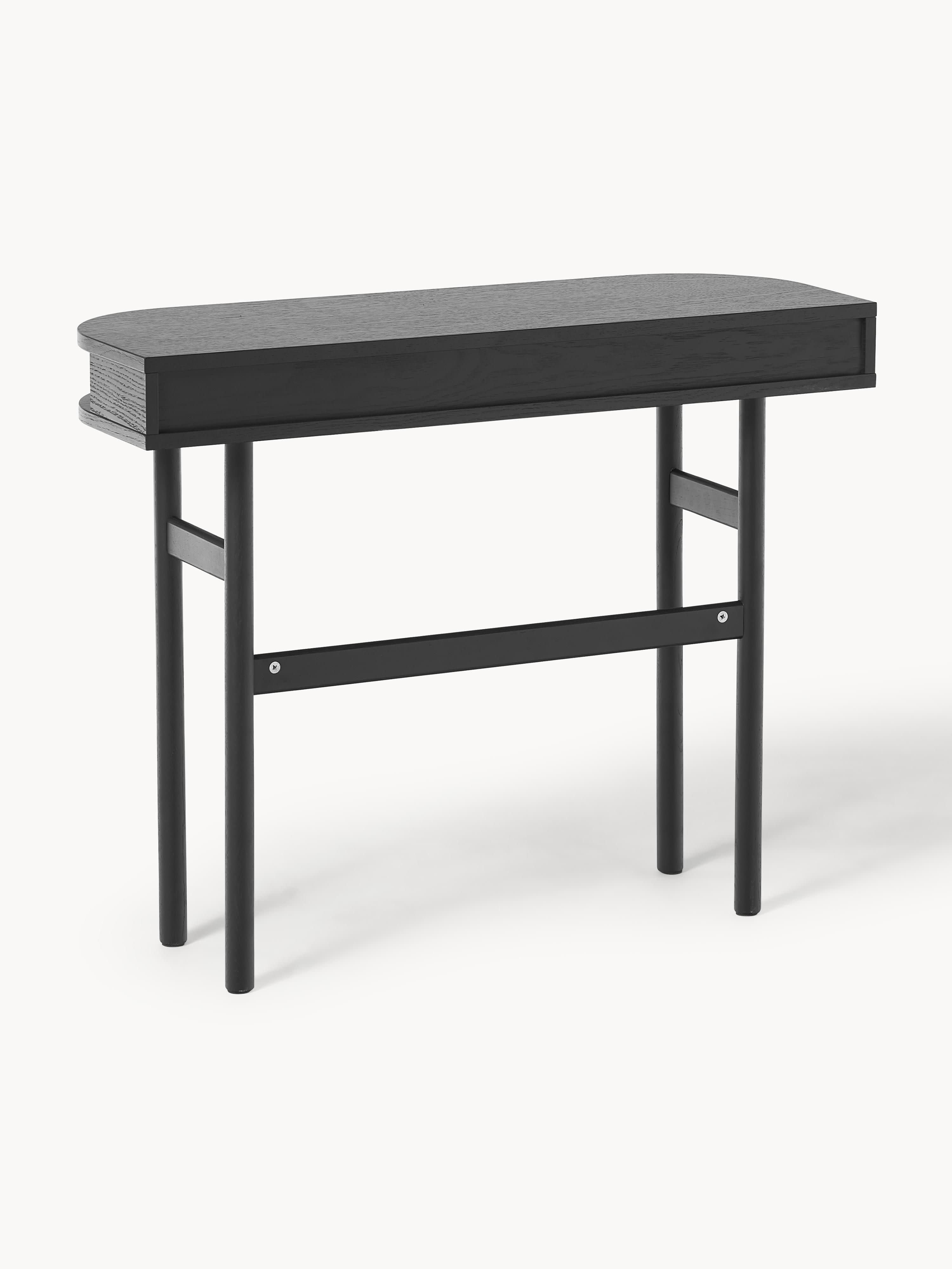 Konsole Calary mit geriffelter Front