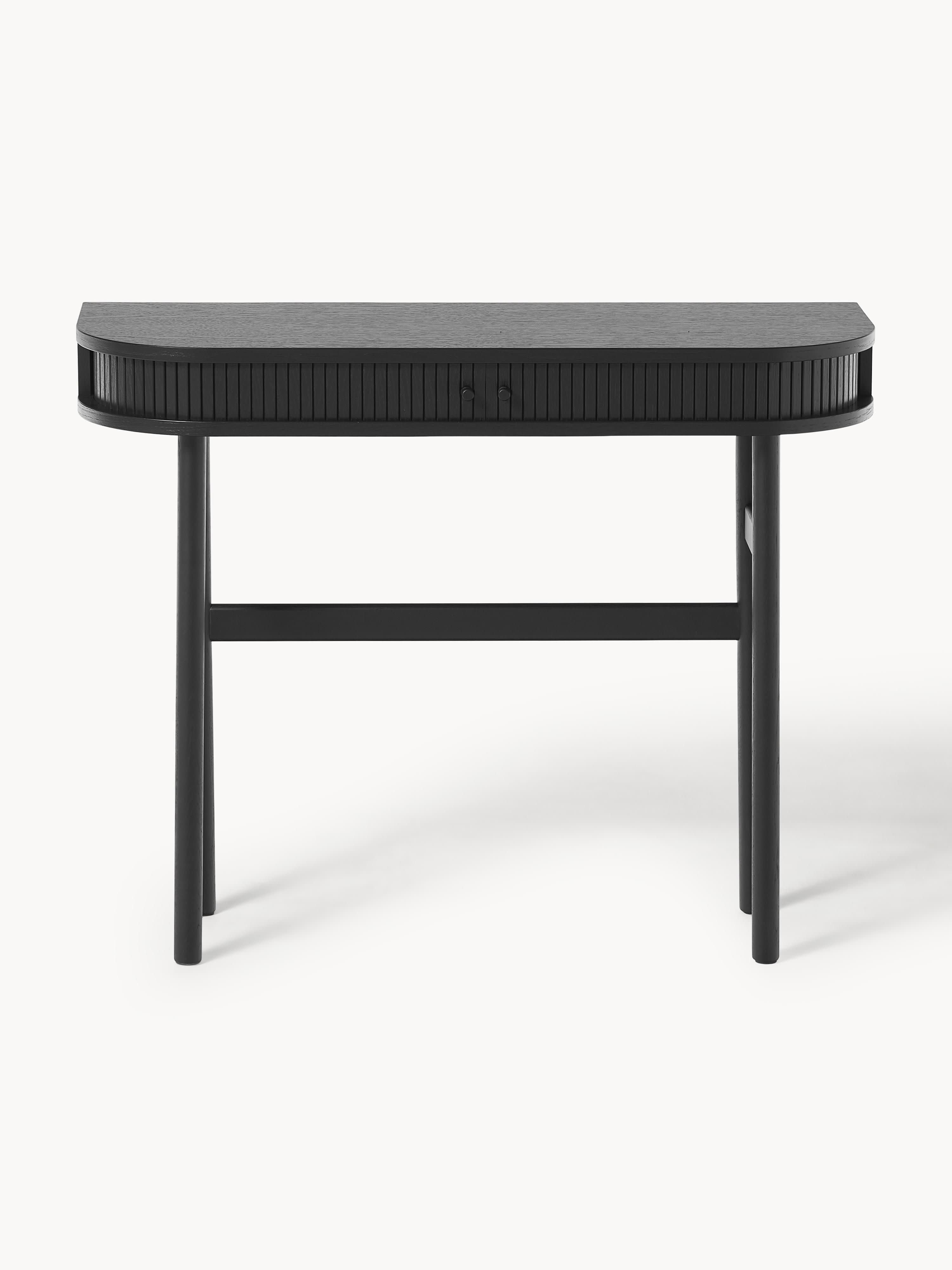 Konsole Calary mit geriffelter Front
