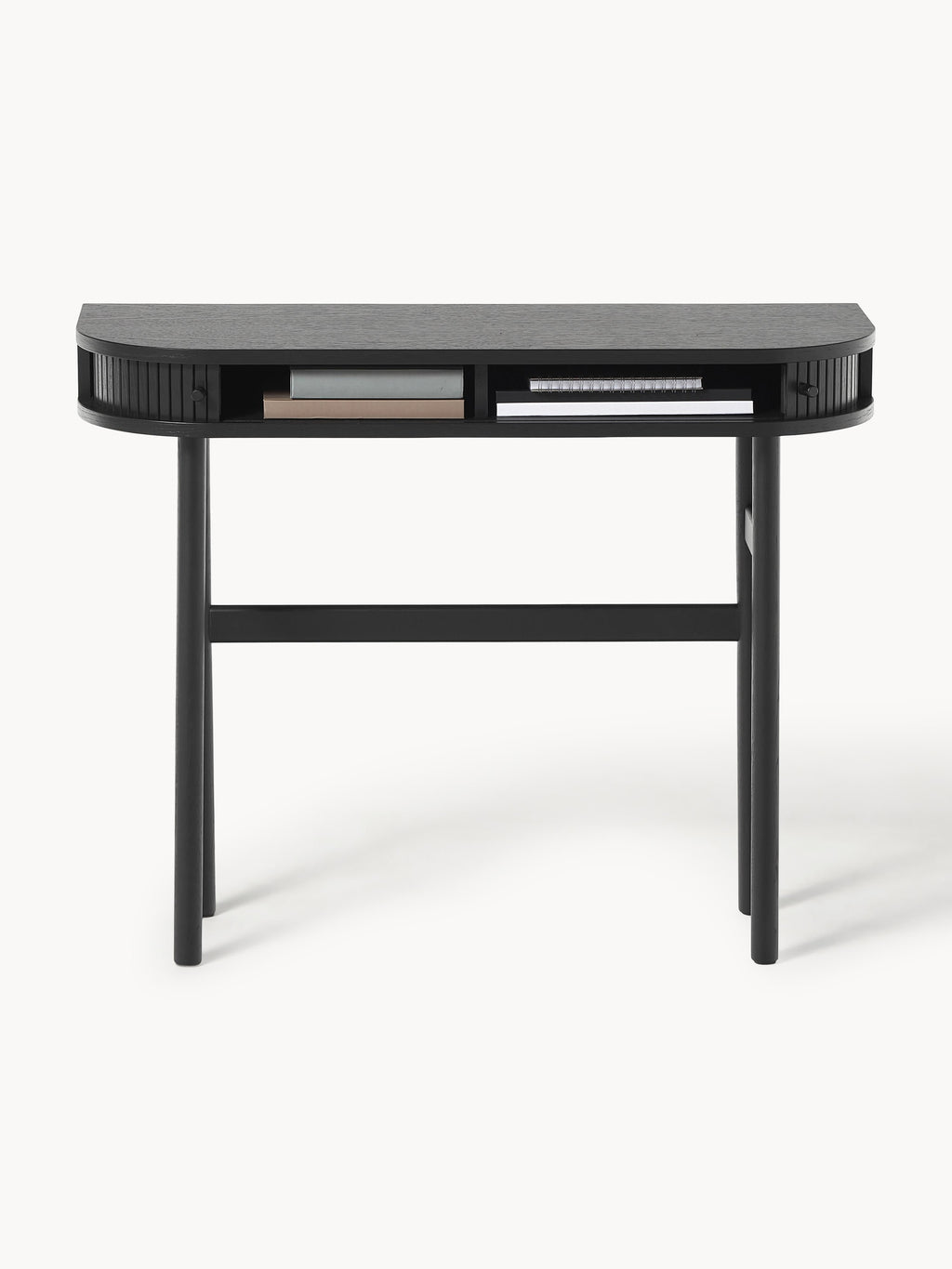 Konsole Calary mit geriffelter Front