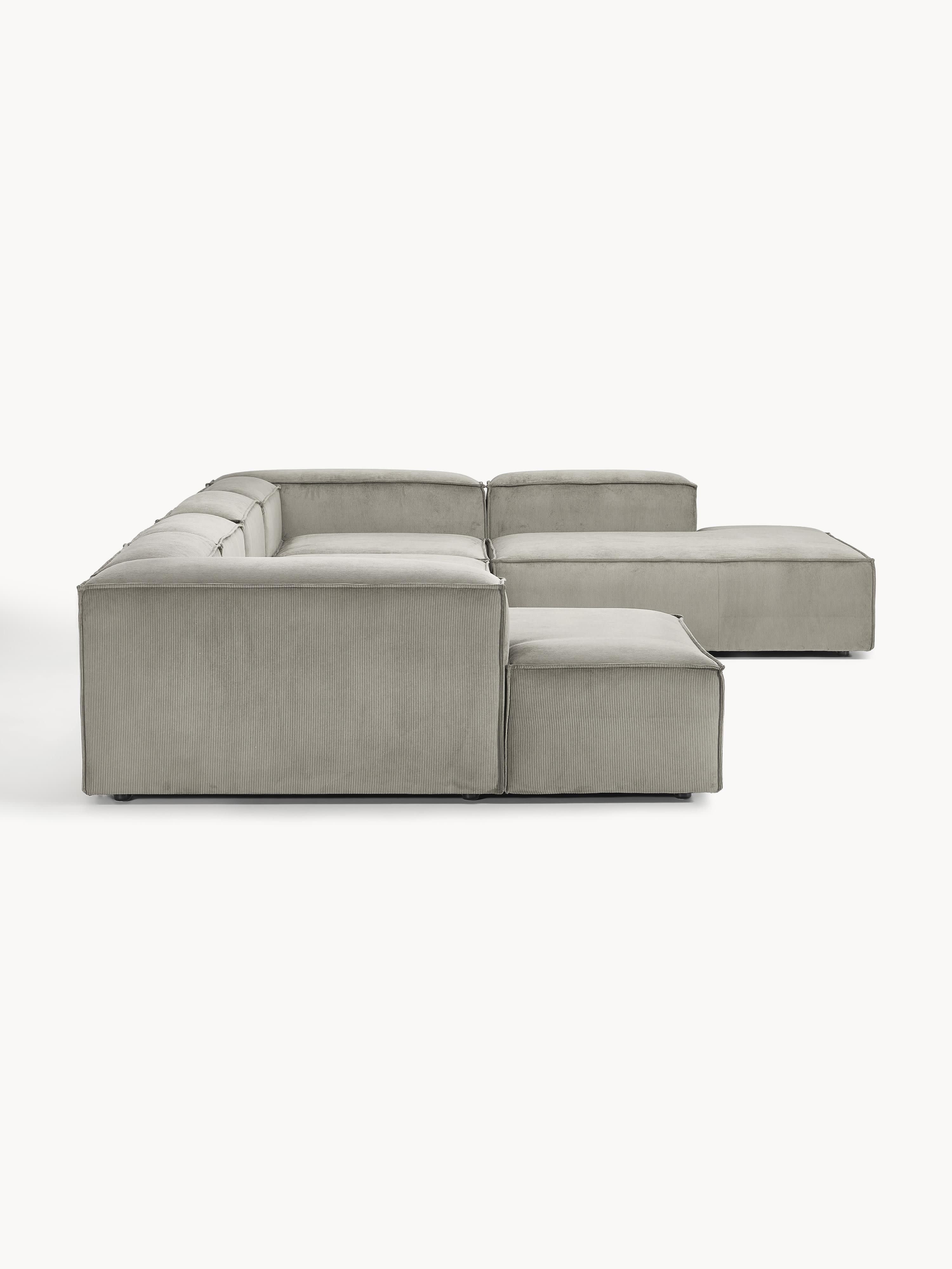 Modulares XL Sofa Lennon aus Cord