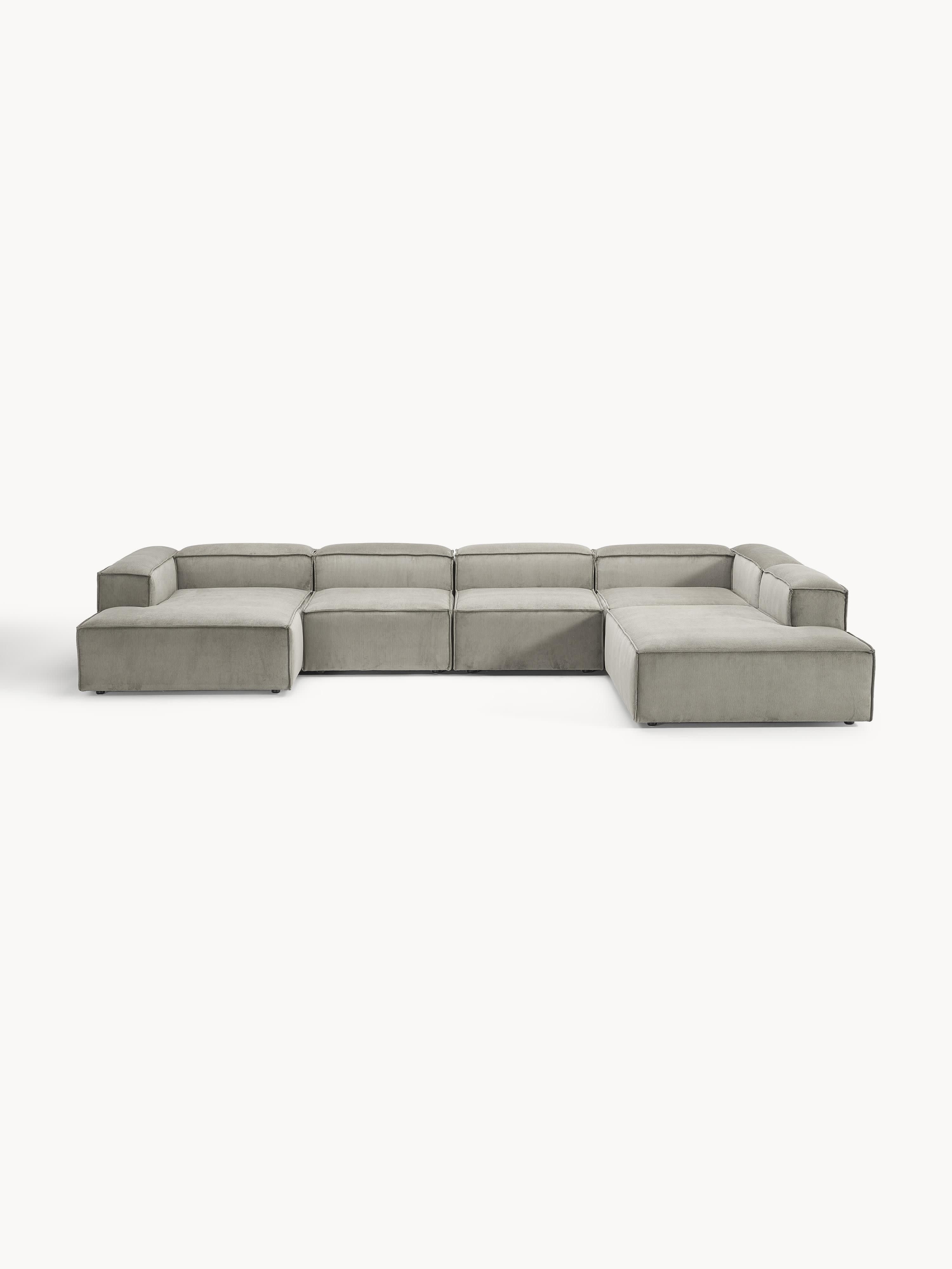 Modulares XL Sofa Lennon aus Cord