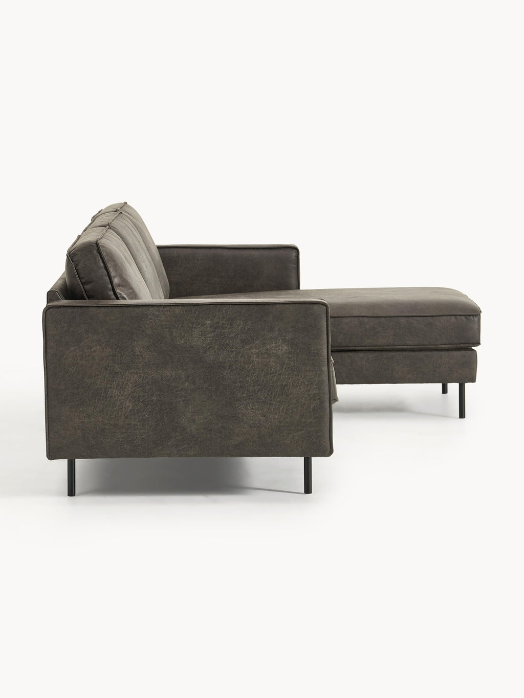Leder-Ecksofa Hunter (3-Sitzer)
