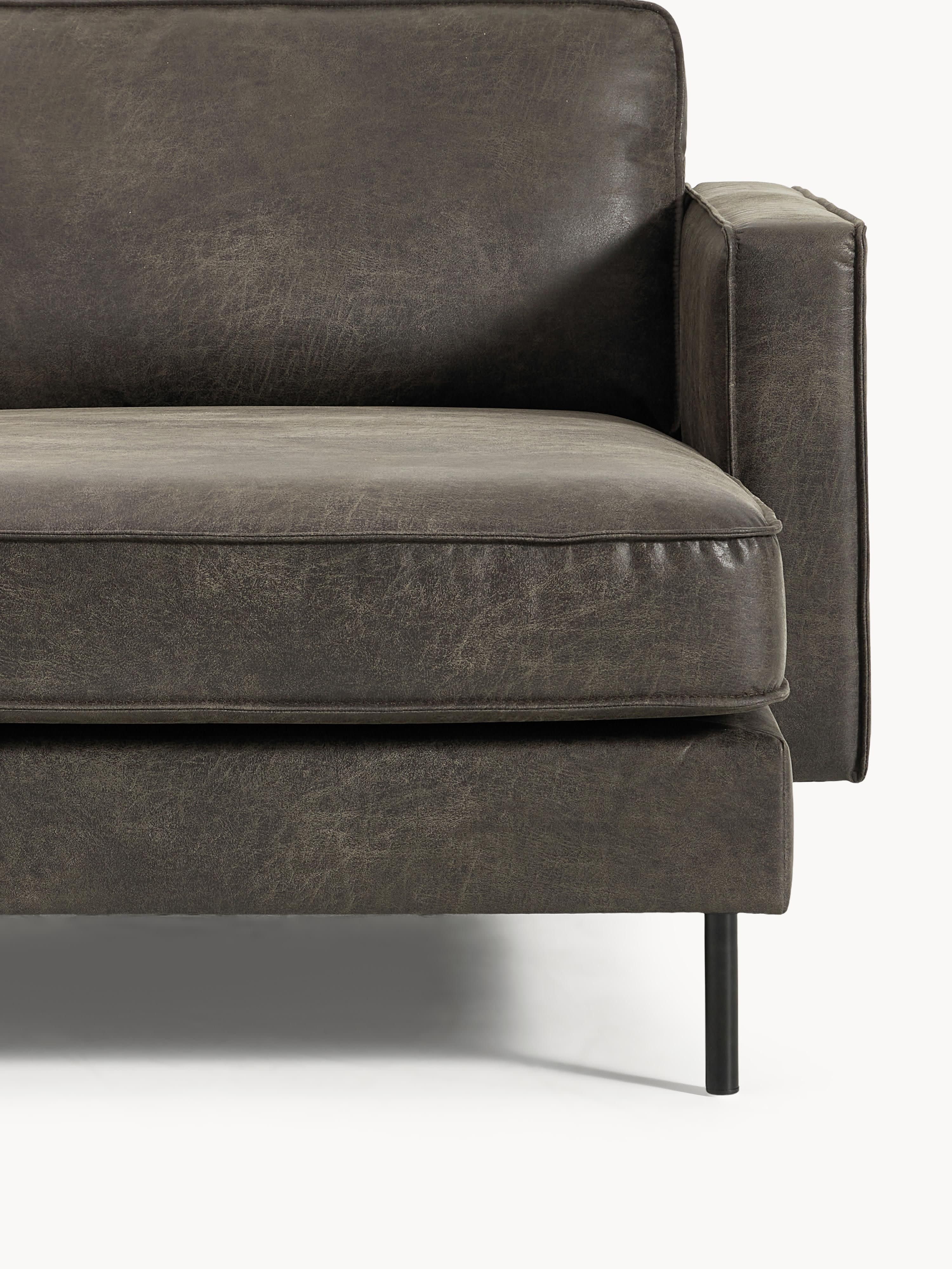 Leder-Ecksofa Hunter (3-Sitzer)