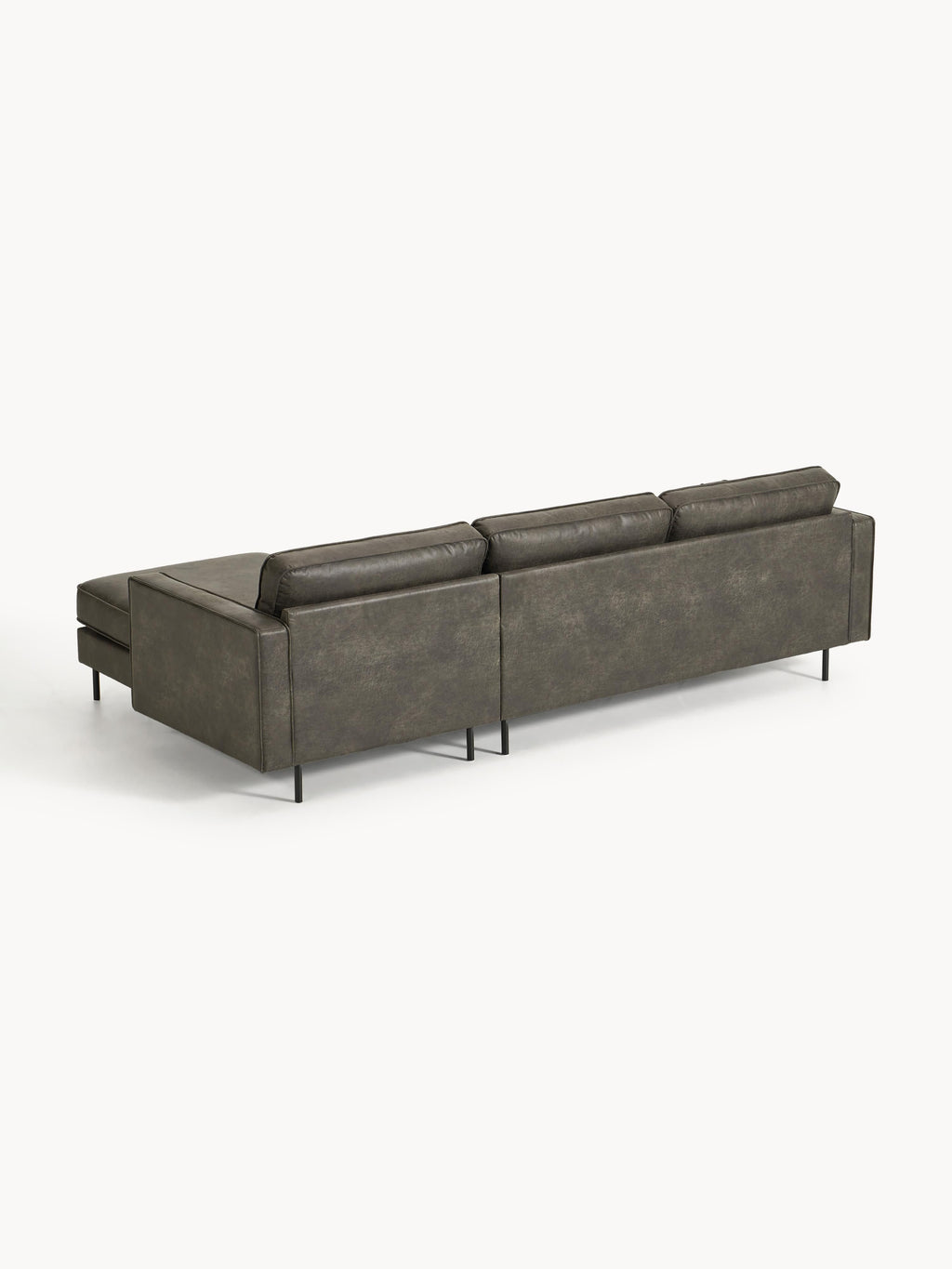 Leder-Ecksofa Hunter (3-Sitzer)