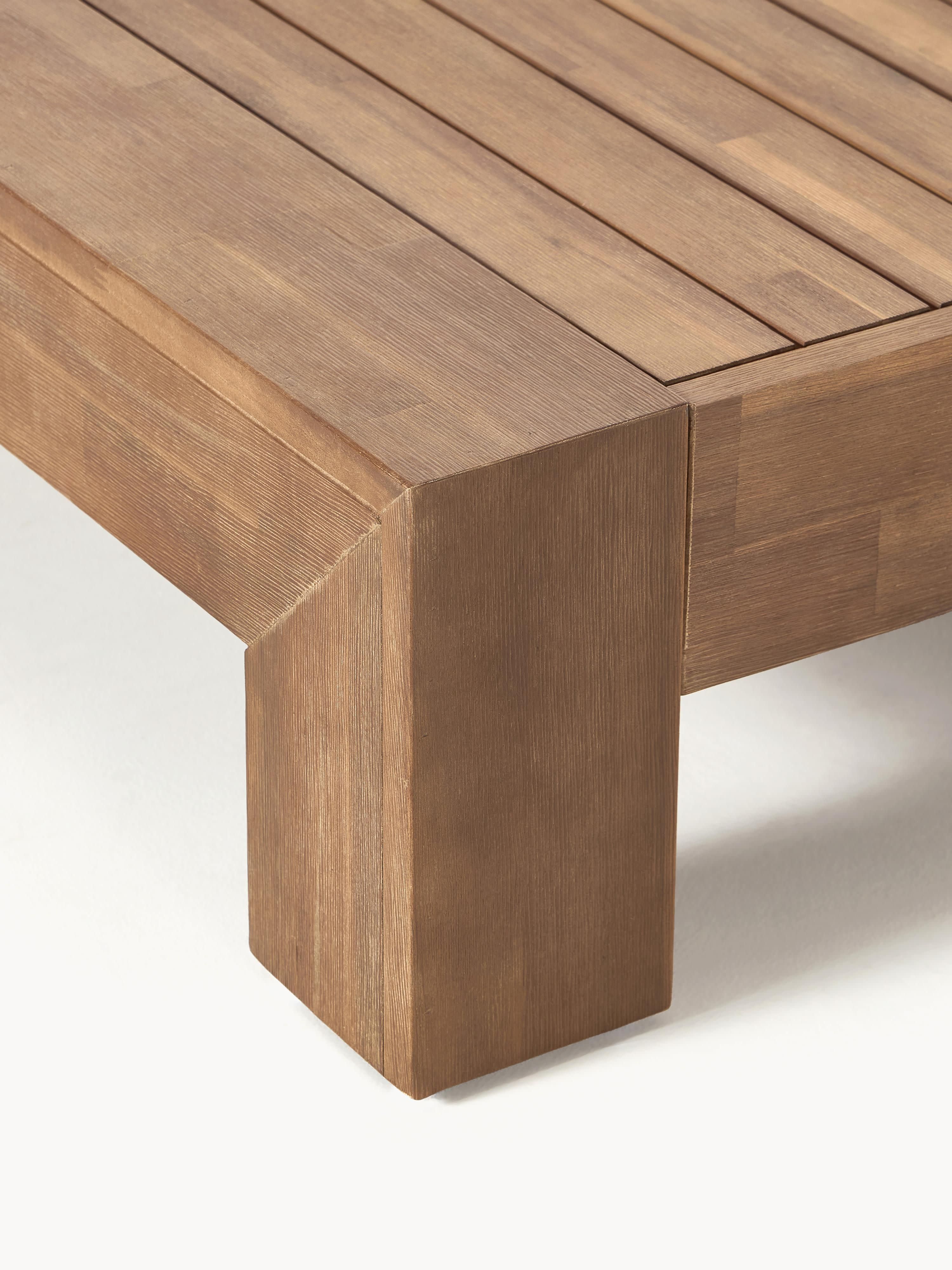 Modulares Garten-Lounge-Set Joshua aus Akazienholz, 4er-Set