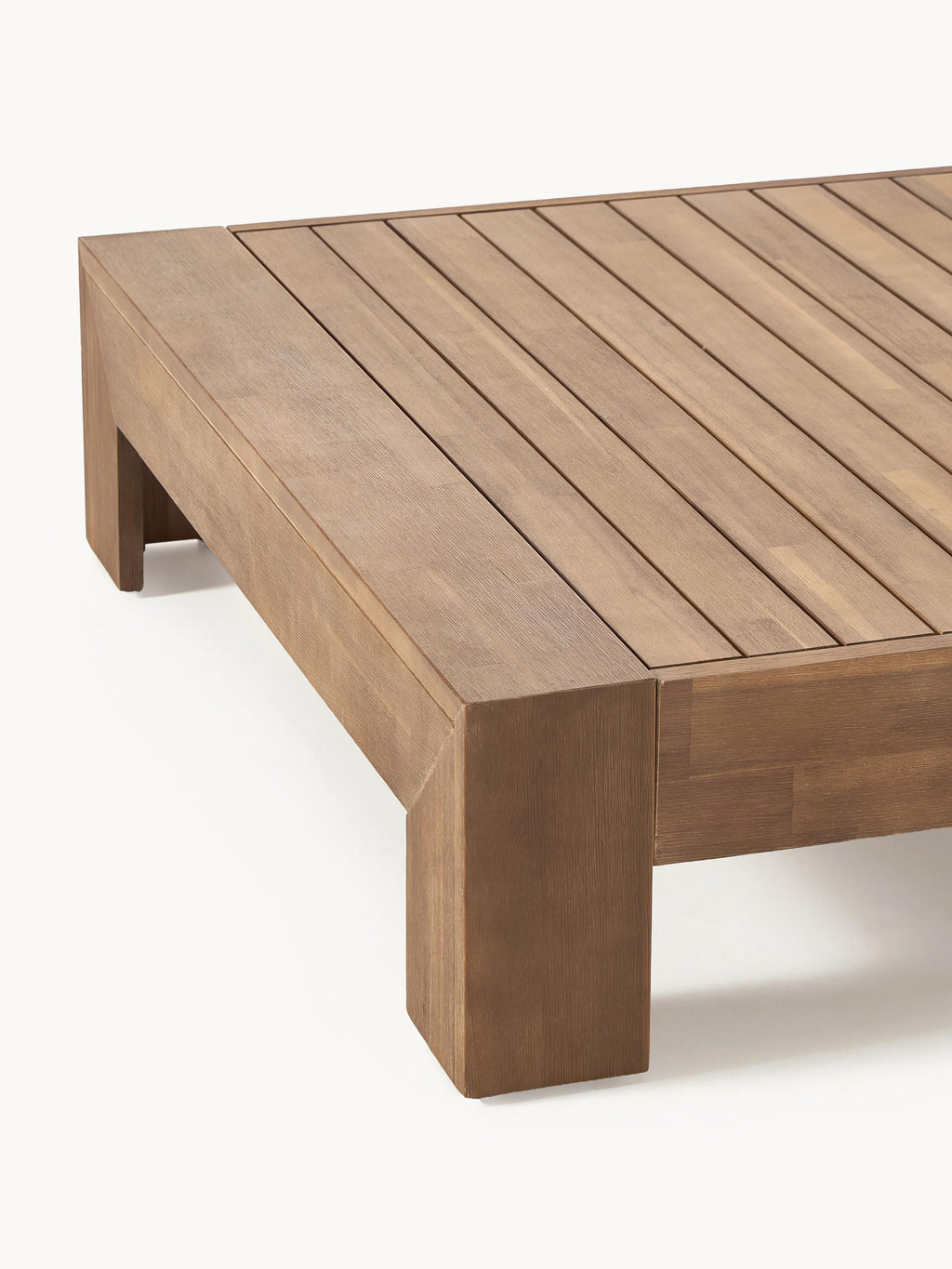 Modulares Garten-Lounge-Set Joshua aus Akazienholz, 4er-Set