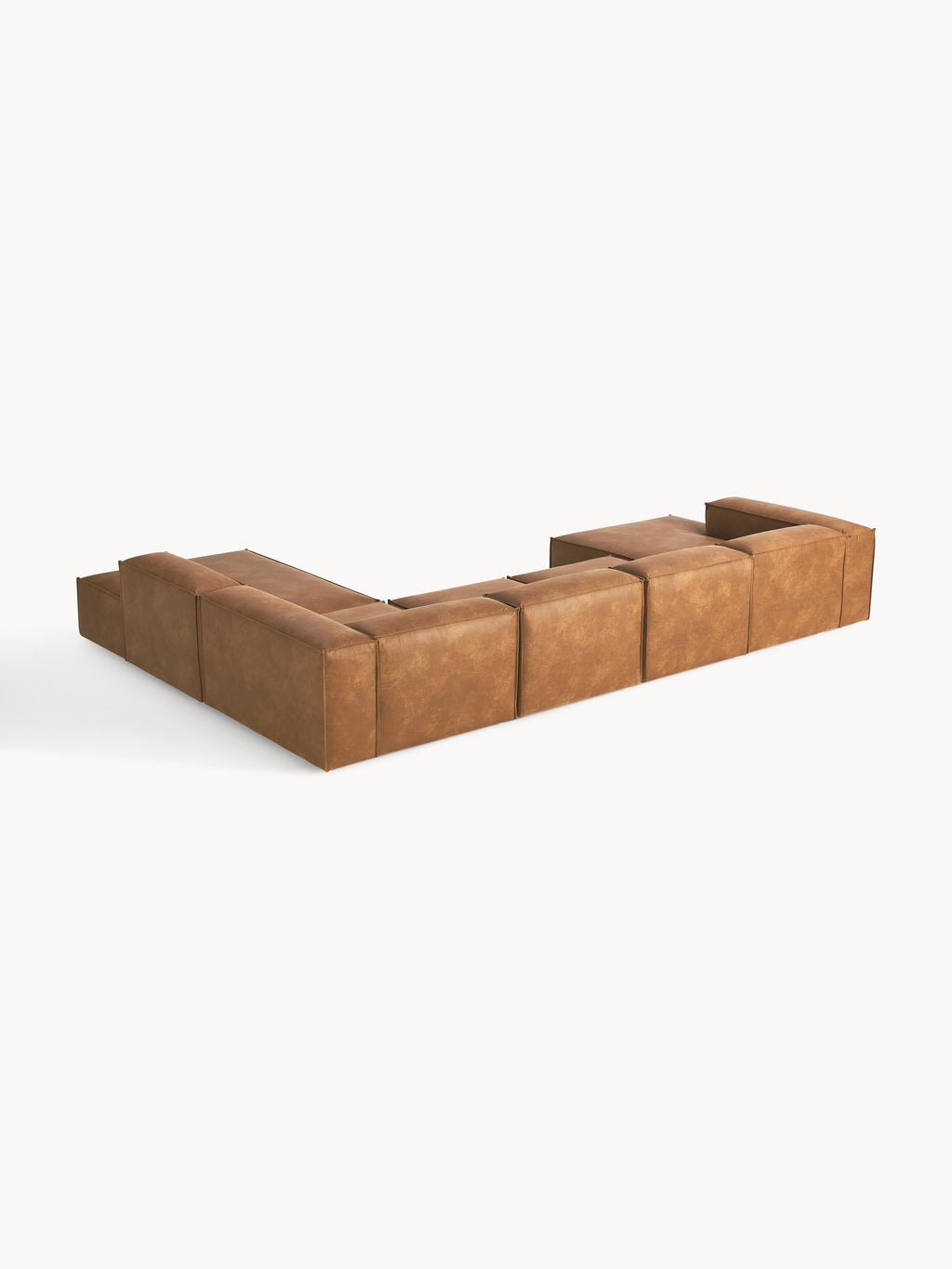 Modulares XL Sofa Lennon aus Leder