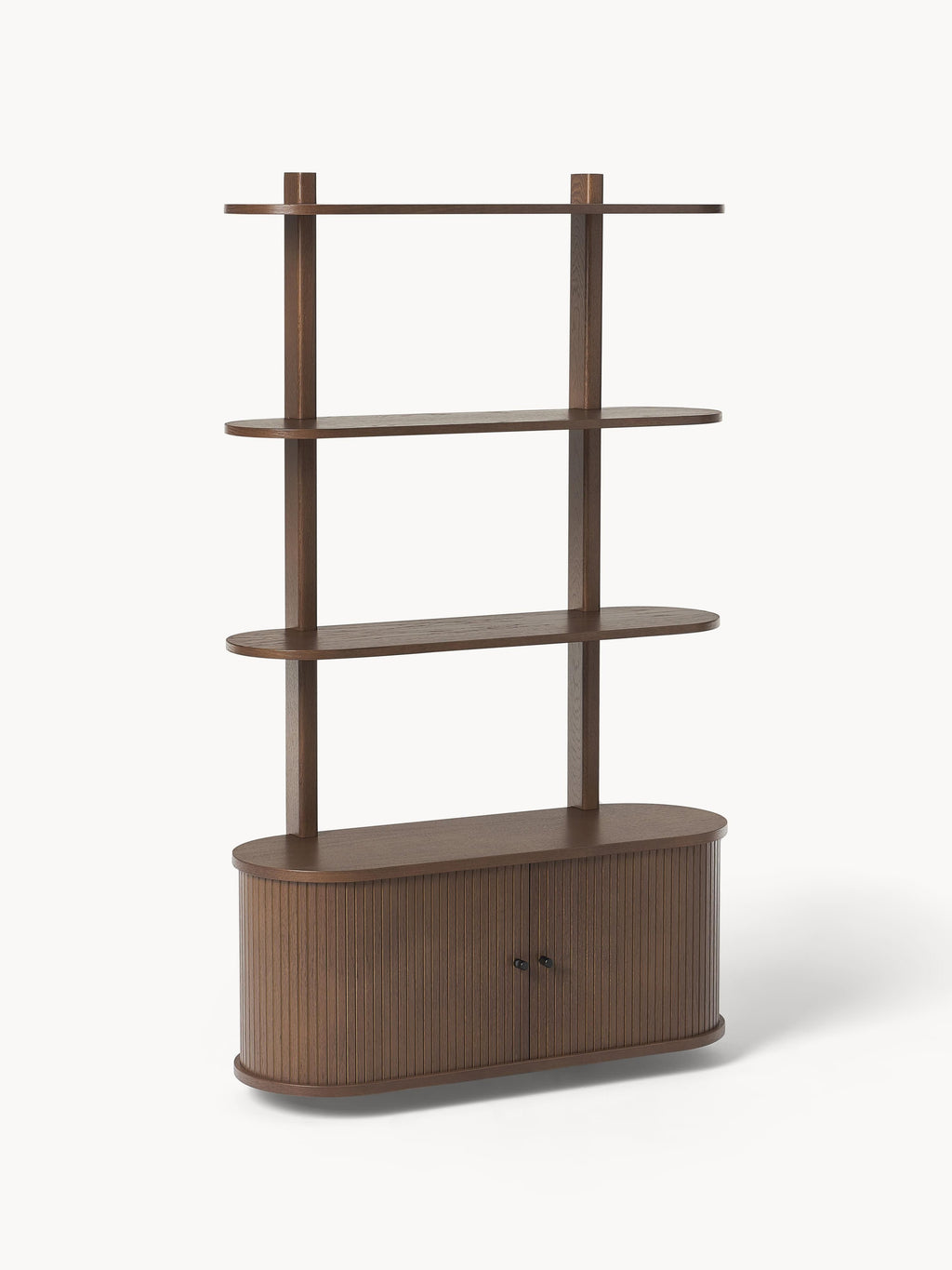Galeriebild 1 - Wandregal Calary mit geriffelter Front