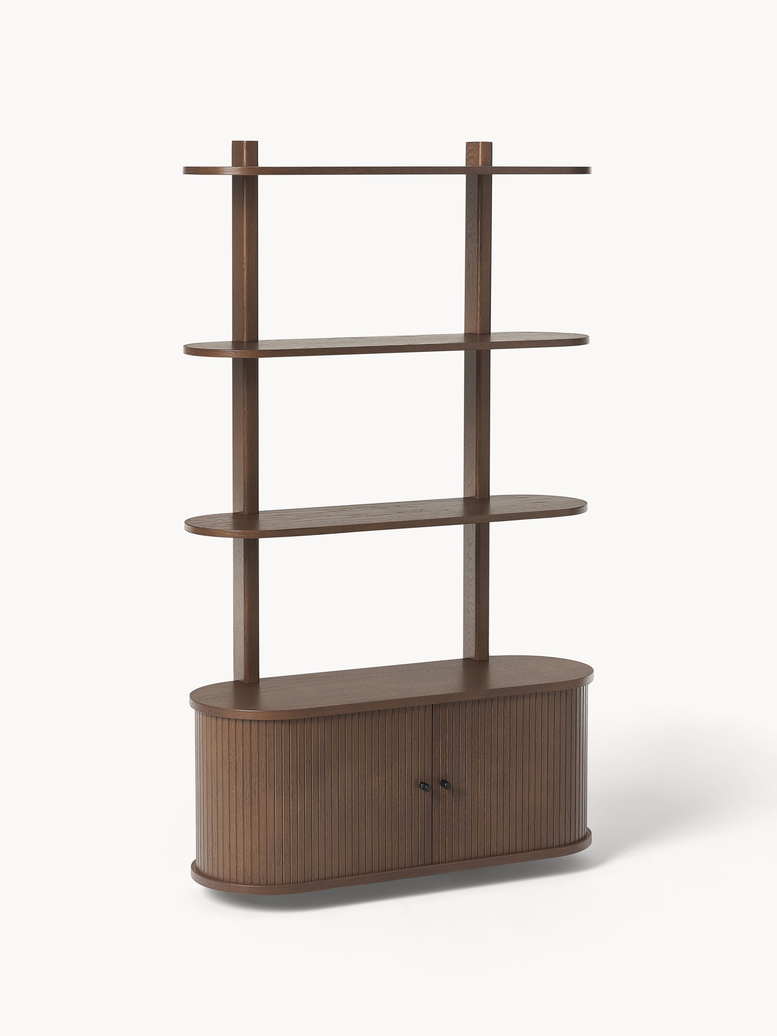 Galeriebild 1 - Wandregal Calary mit geriffelter Front