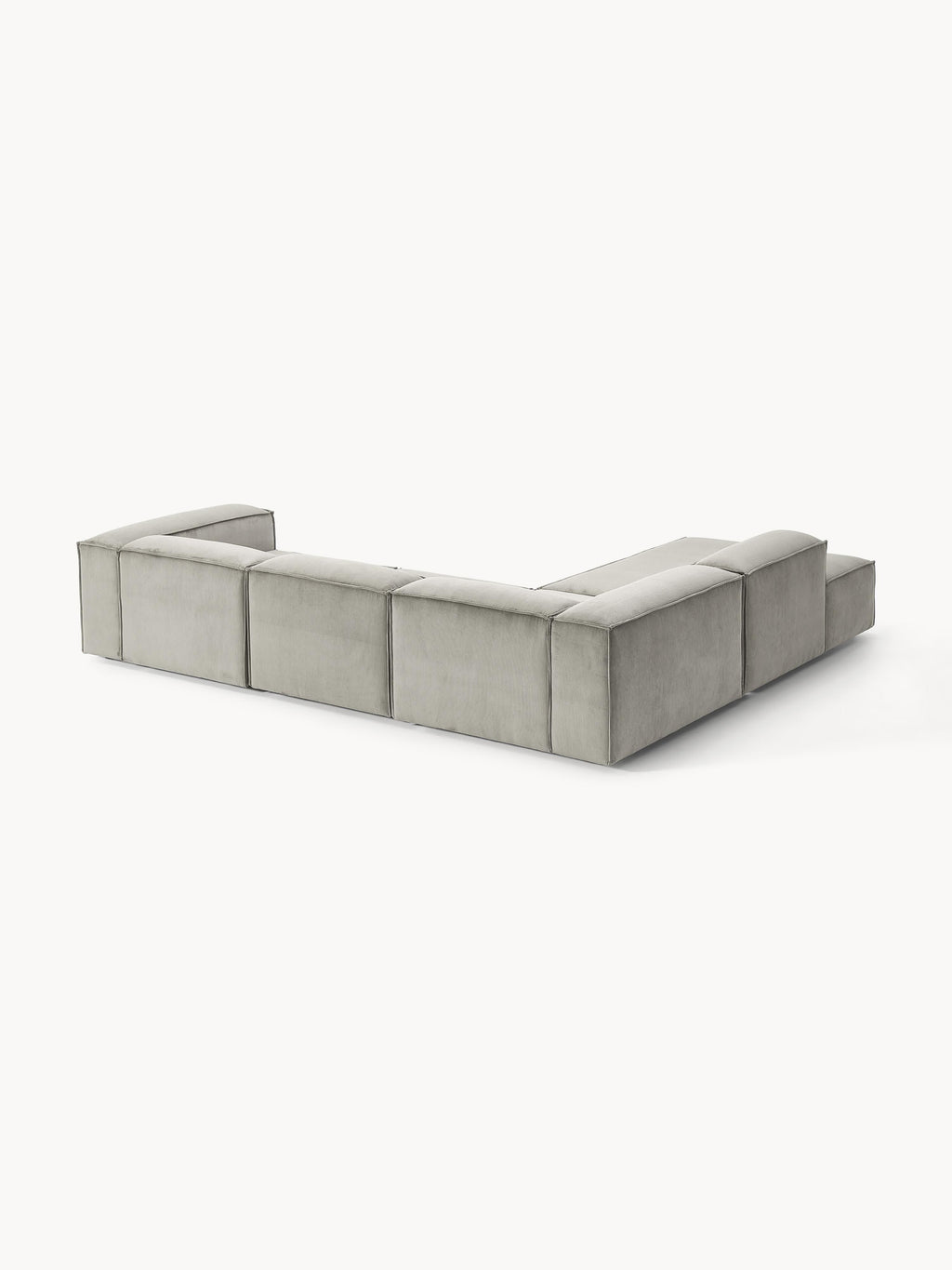 Modulares XL-Ecksofa Lennon (4-Sitzer) aus Cord