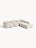 Galeriebild 1 - Modulares XL-Ecksofa Lennon (4-Sitzer) aus Cord