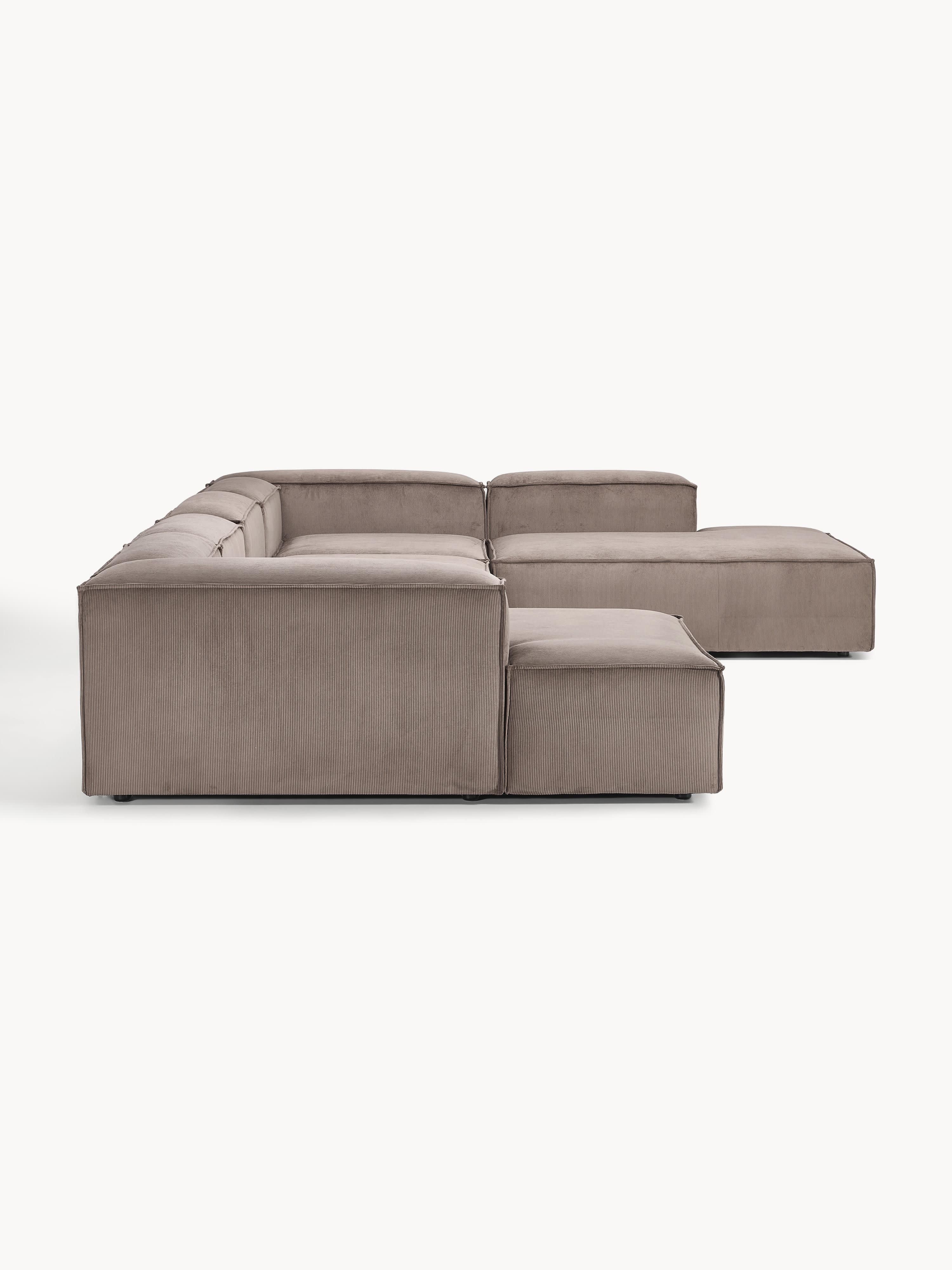 Modulares XL Sofa Lennon aus Cord