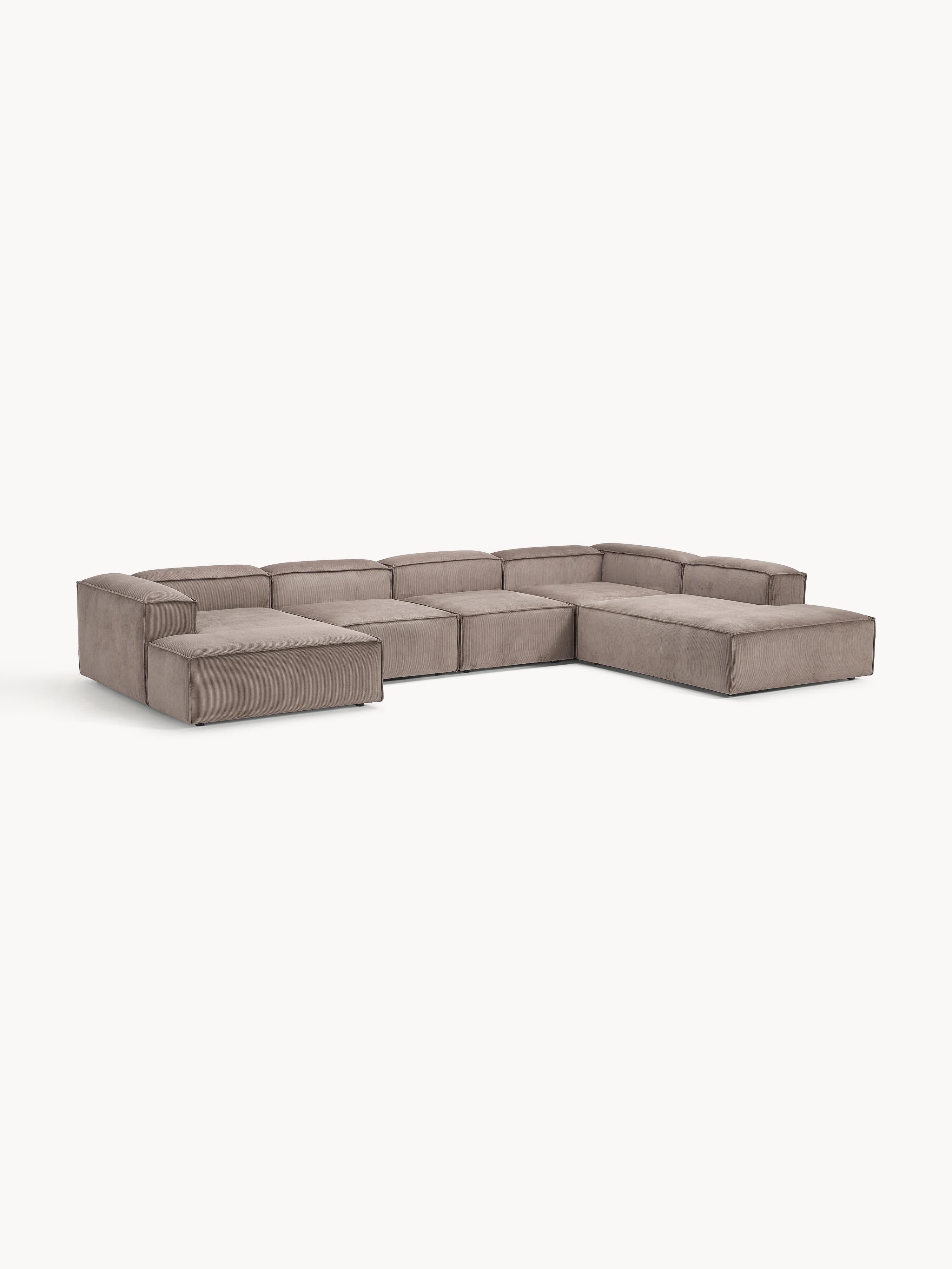 Modulares XL Sofa Lennon aus Cord