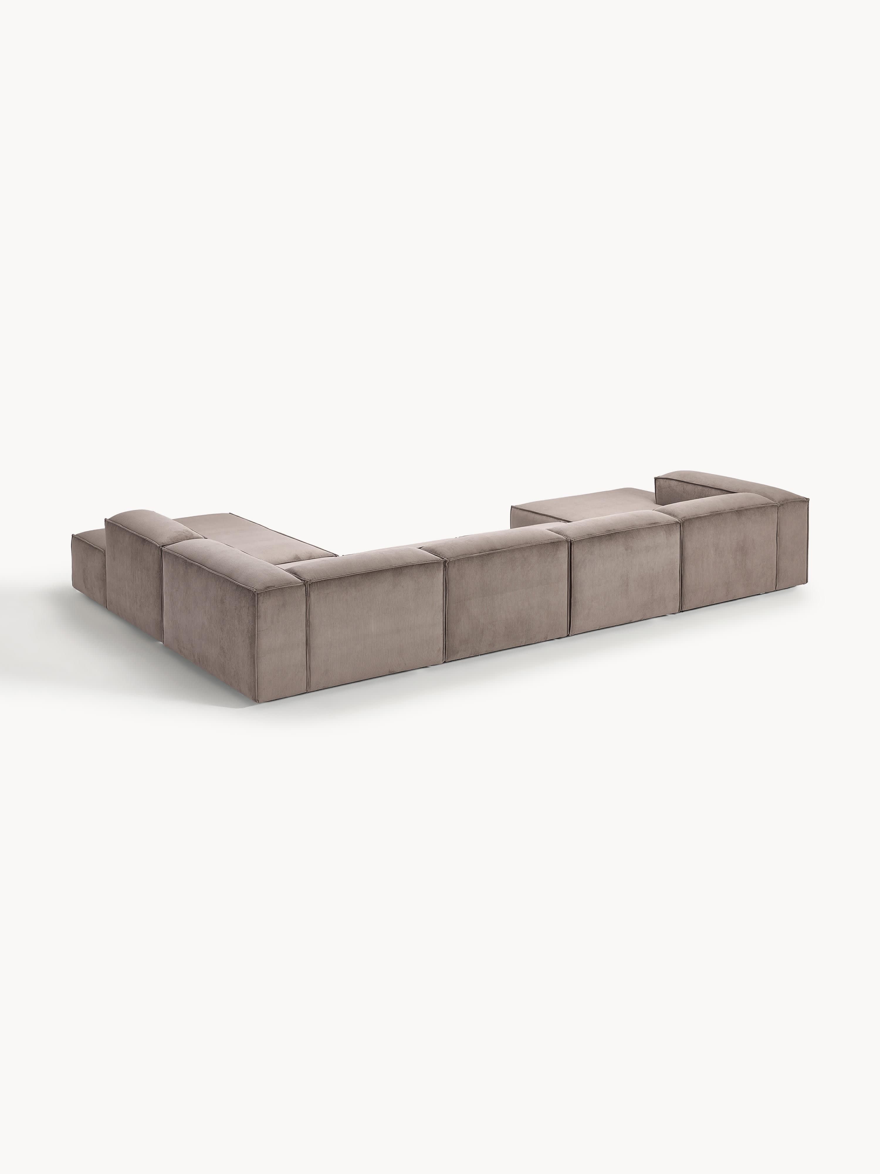 Modulares XL Sofa Lennon aus Cord
