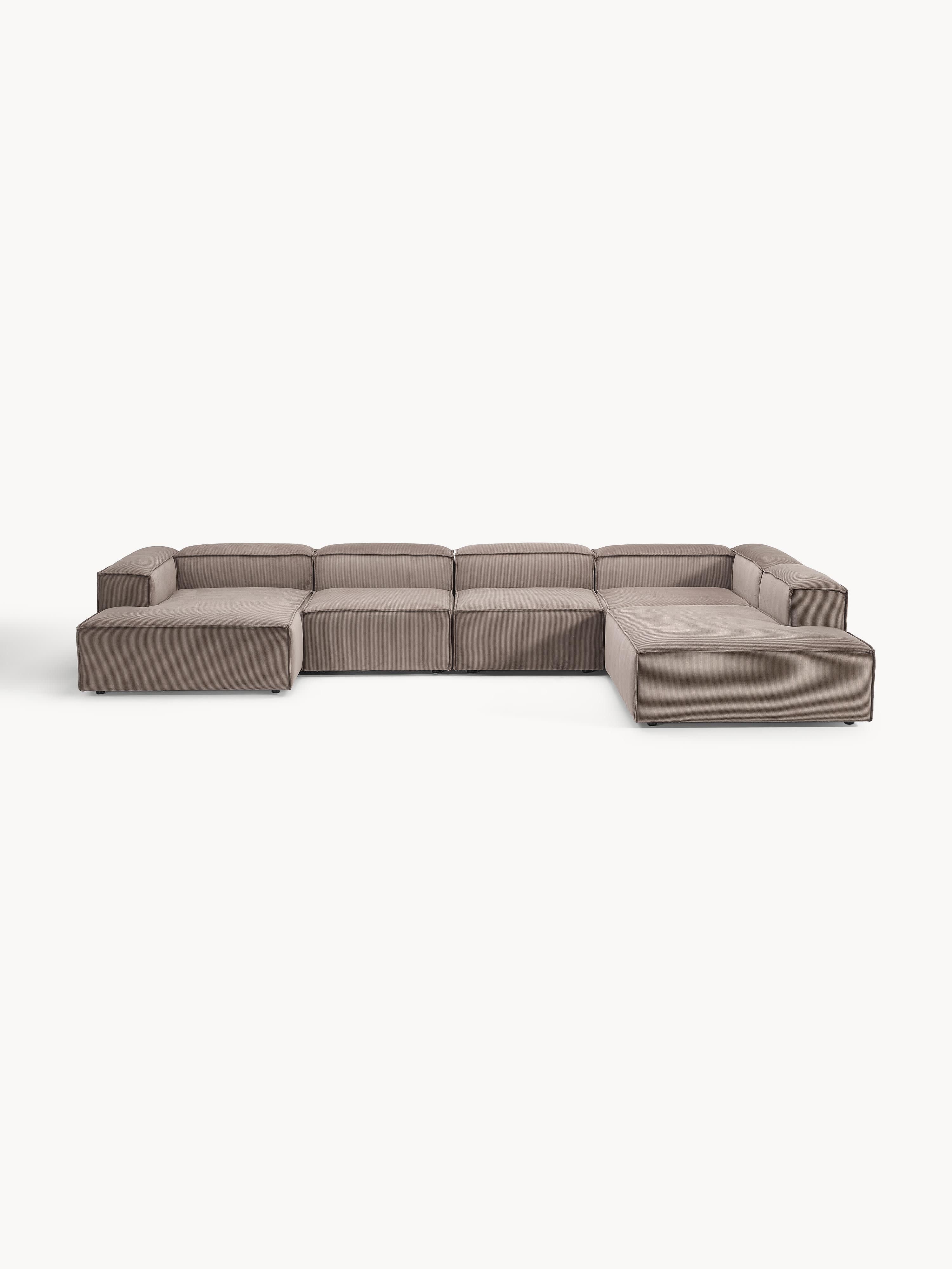 Modulares XL Sofa Lennon aus Cord