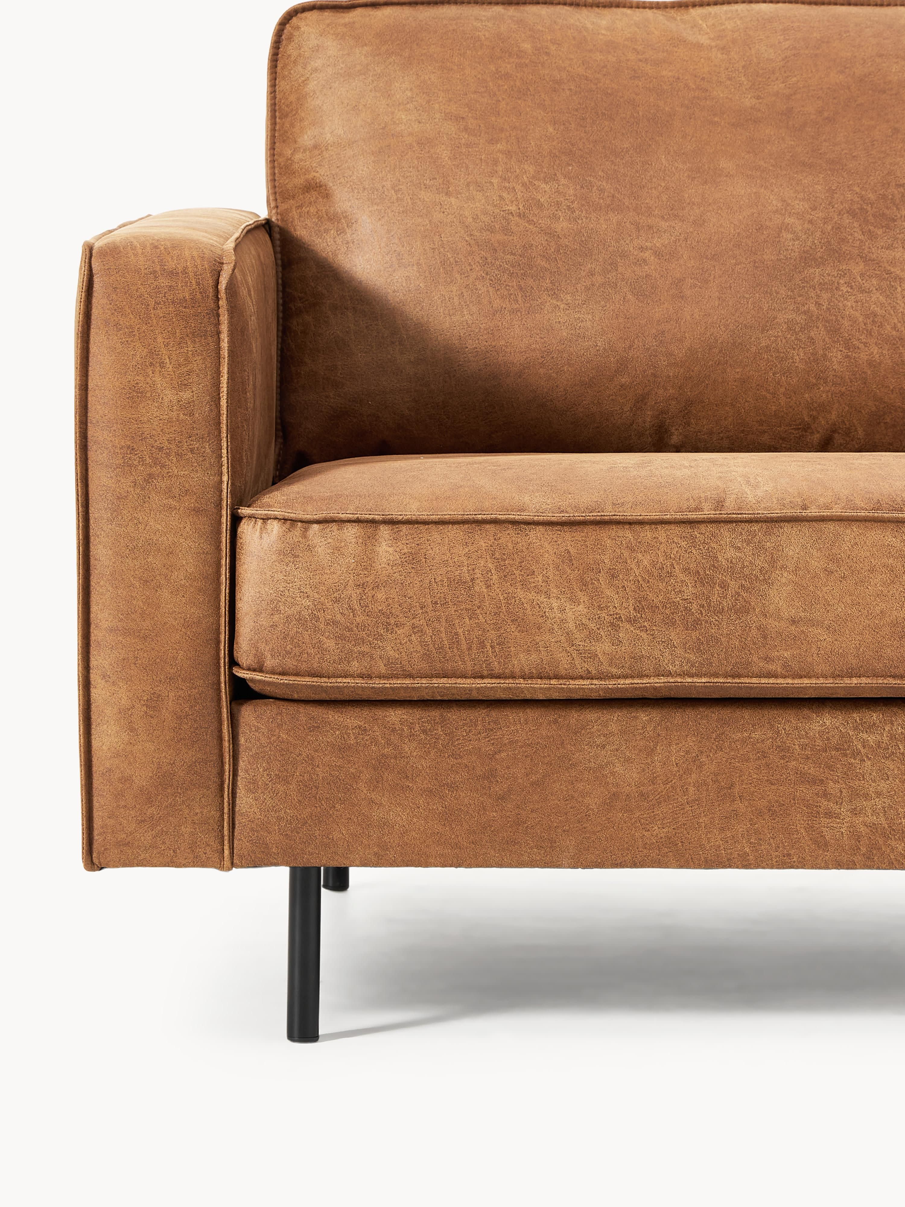 Ecksofa Hunter aus Leder (4-Sitzer)