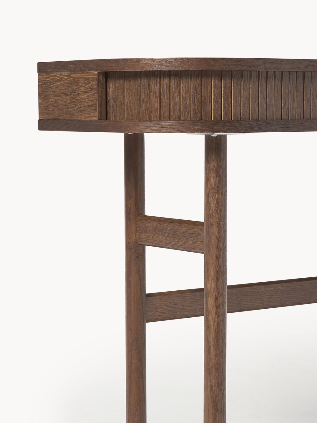 Konsole Calary mit geriffelter Front