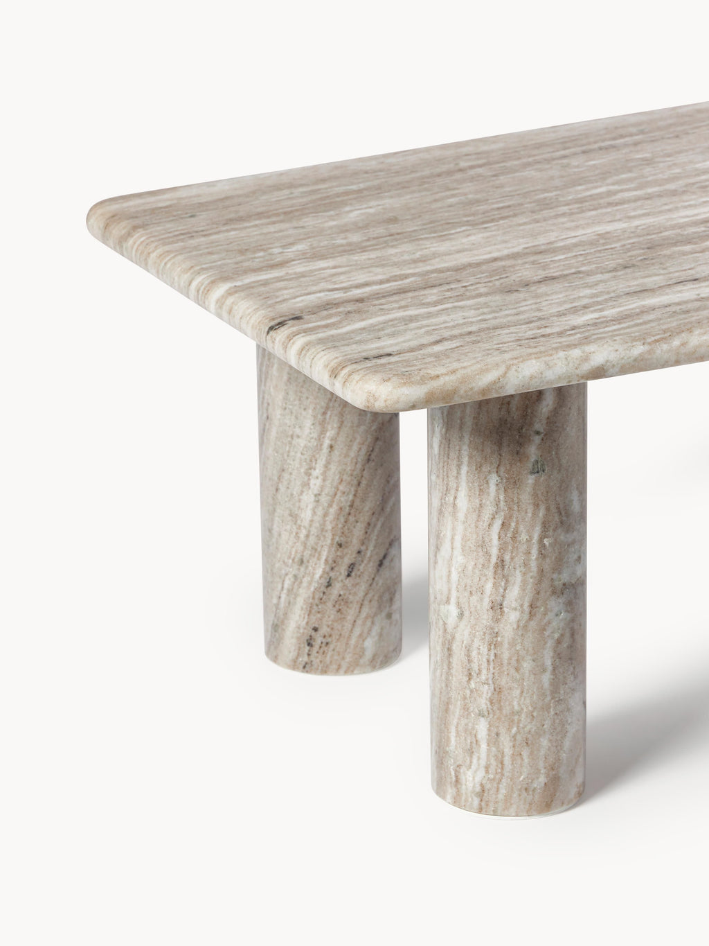 Marmor-Couchtisch Mabel