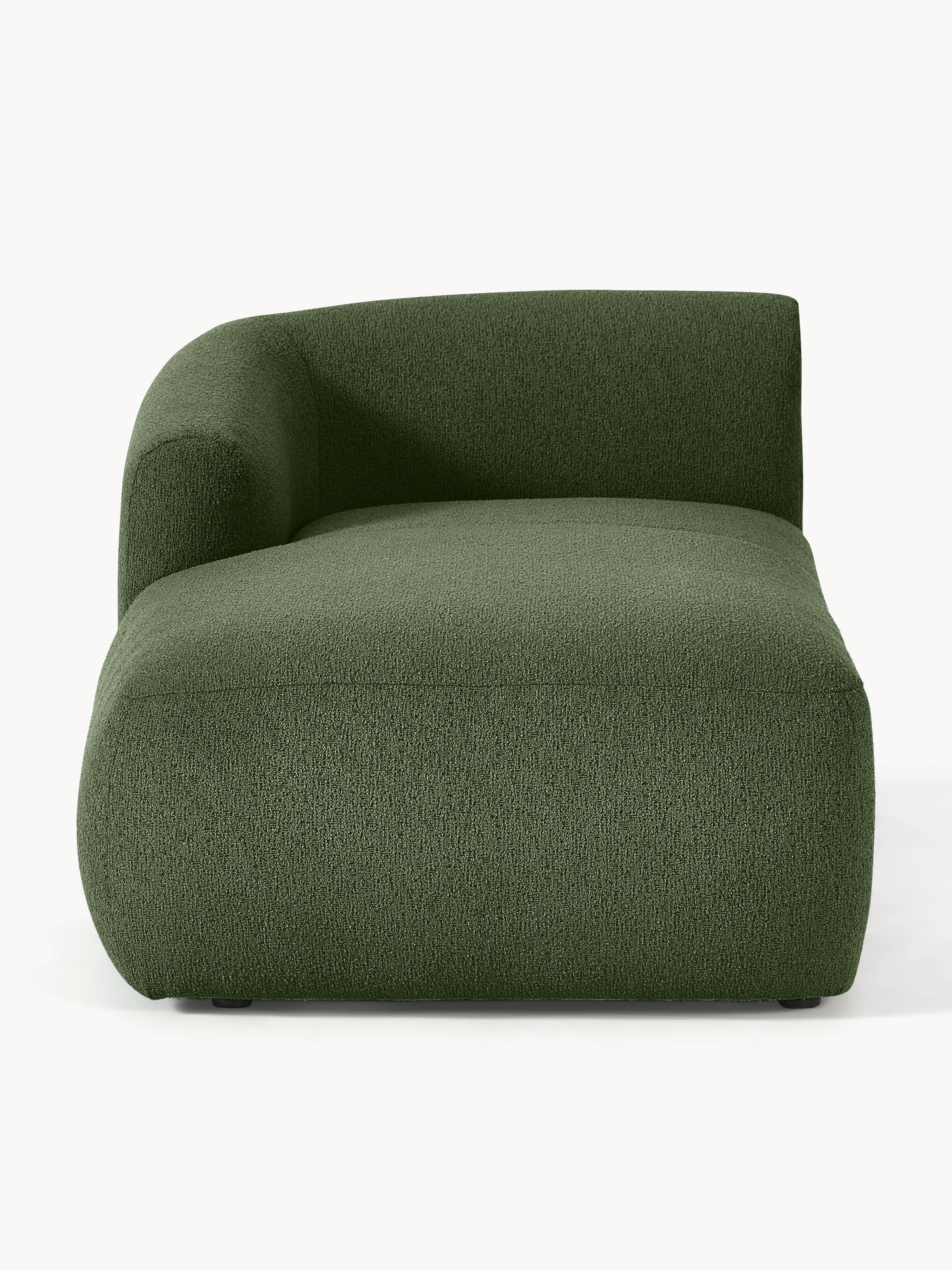 Bouclé-Chaise-Eckmodul Sofia