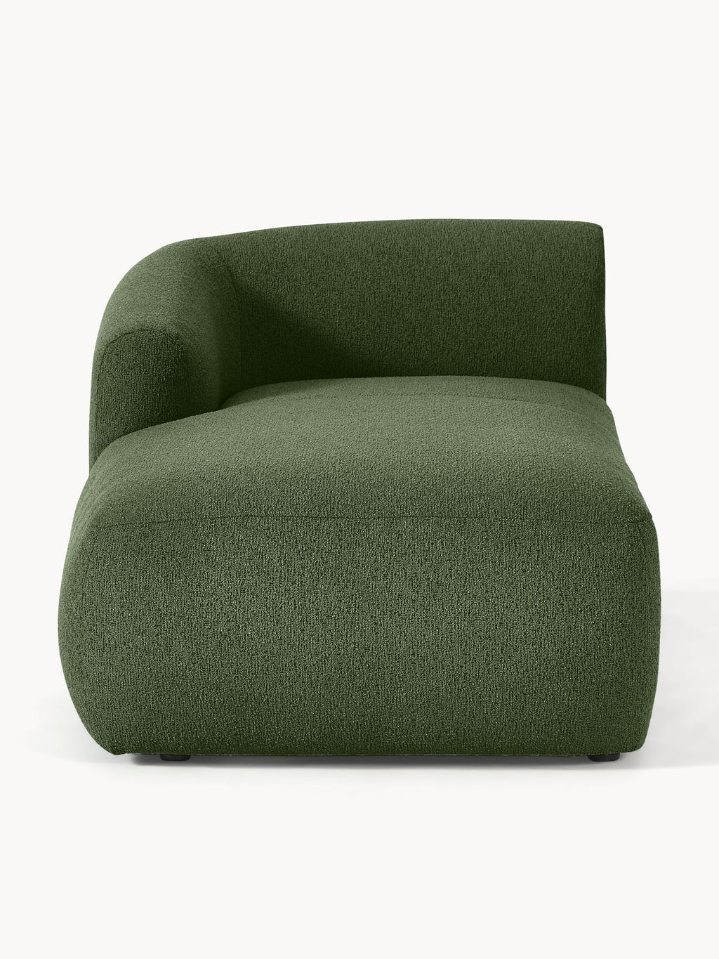 Bouclé-Chaise-Eckmodul Sofia