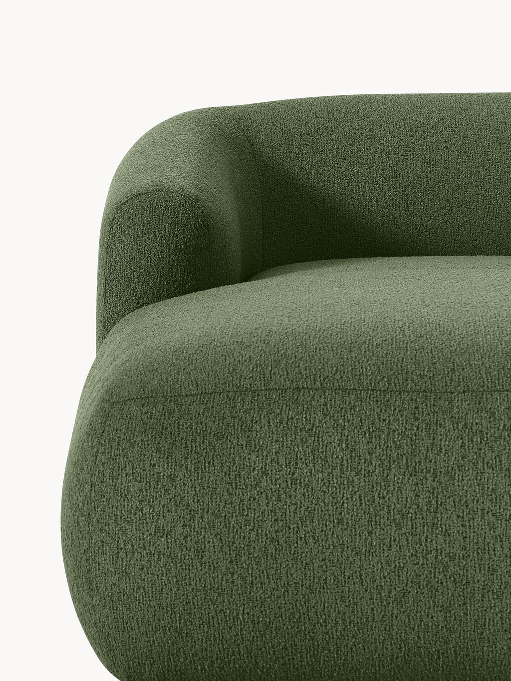 Bouclé-Chaise-Eckmodul Sofia