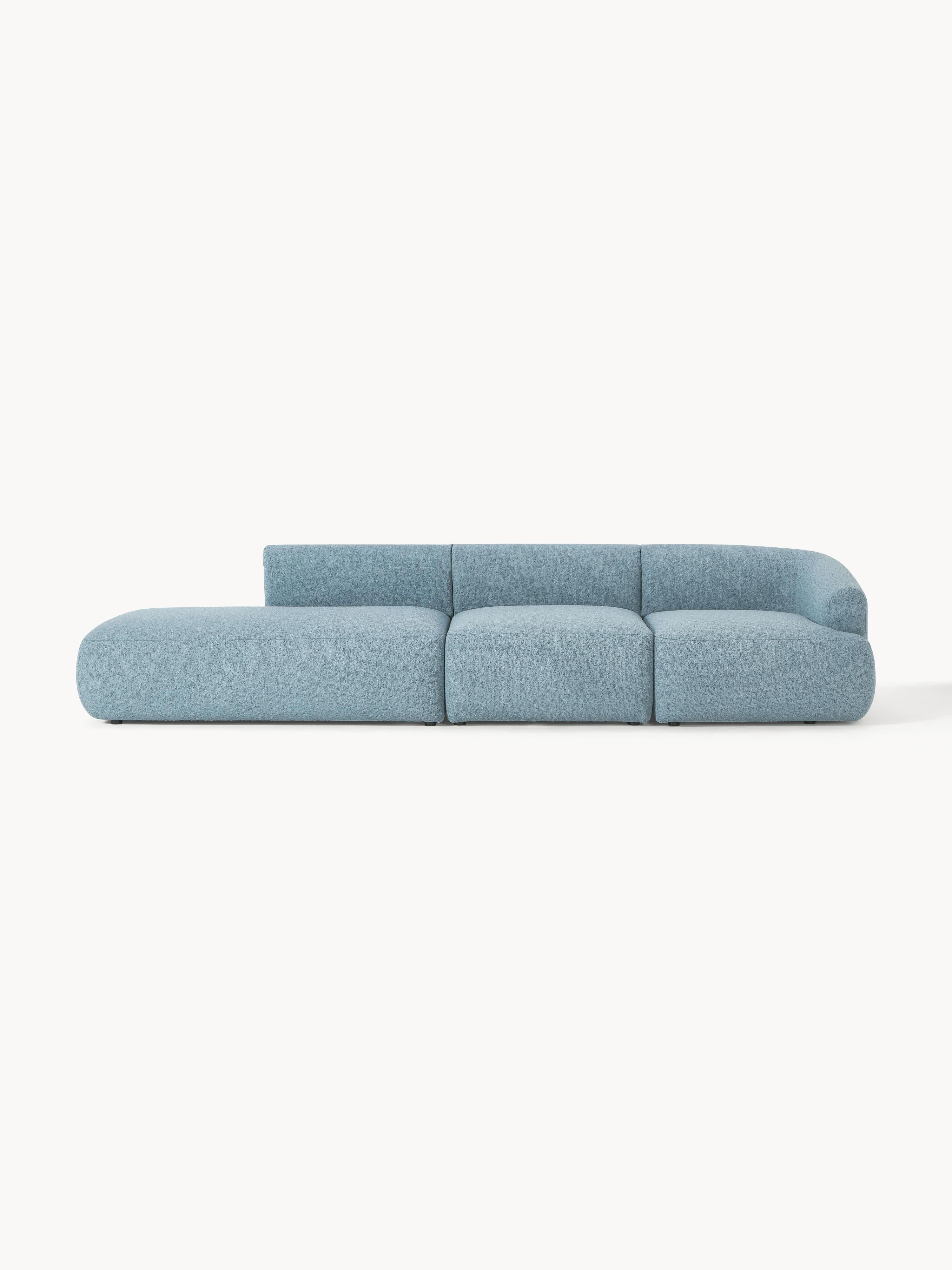 Galeriebild 1 - Modulare Bouclé-Chaise Sofia (2-Sitzer)