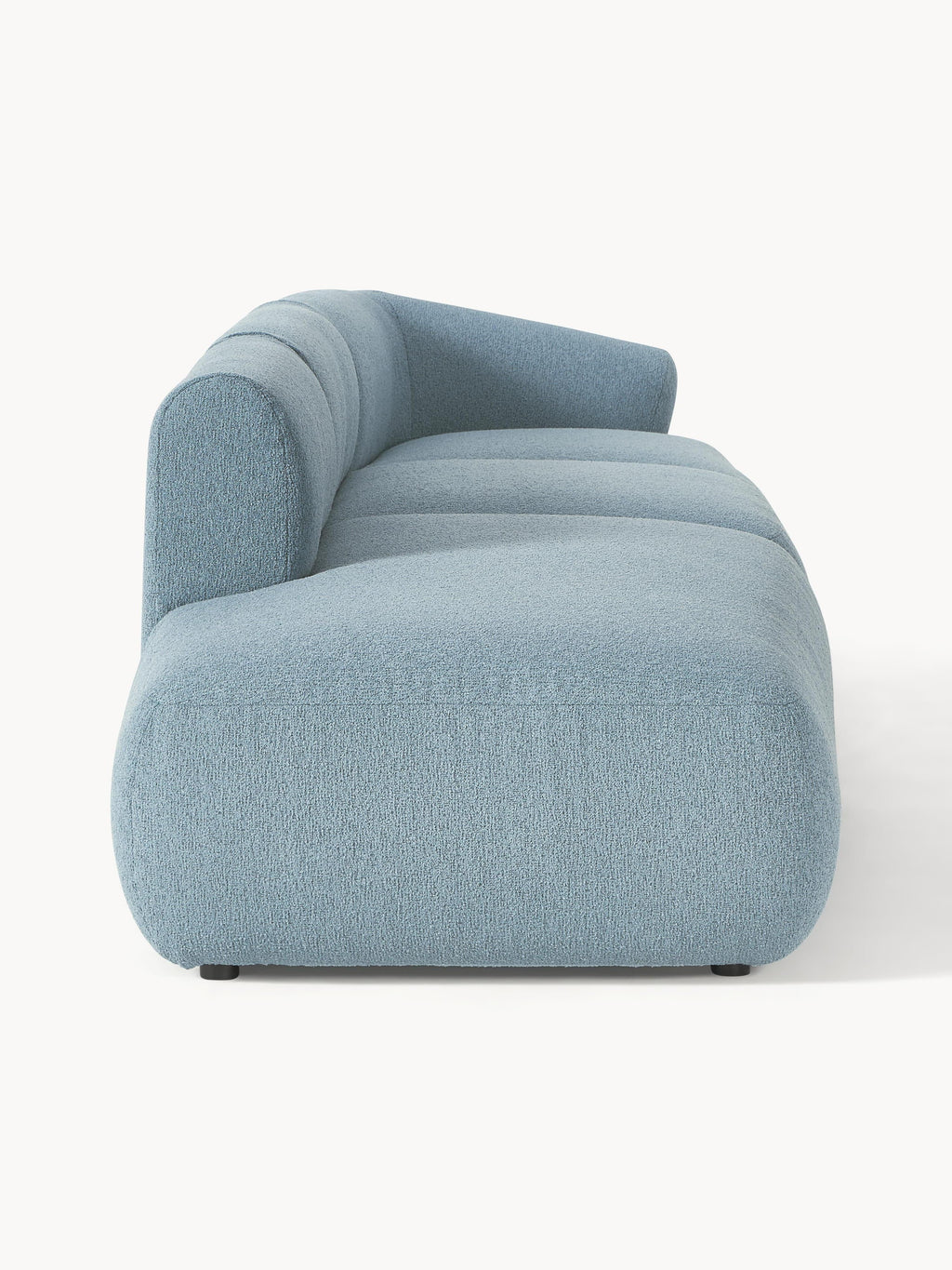 Modulare Bouclé-Chaise Sofia (2-Sitzer)
