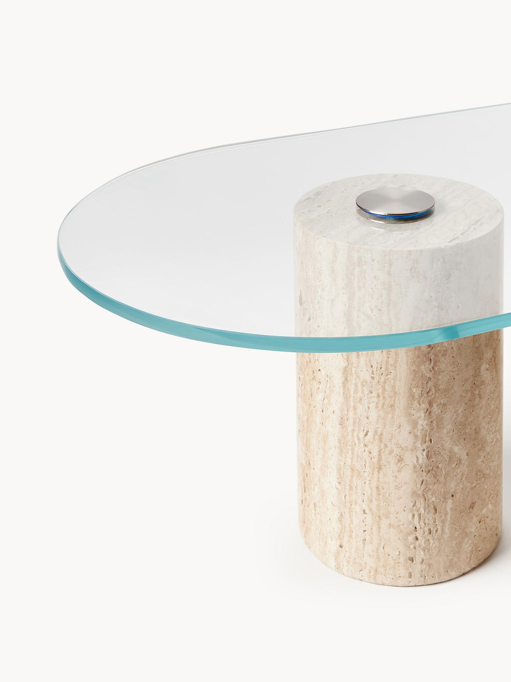 Großer ovaler Couchtisch Jonah