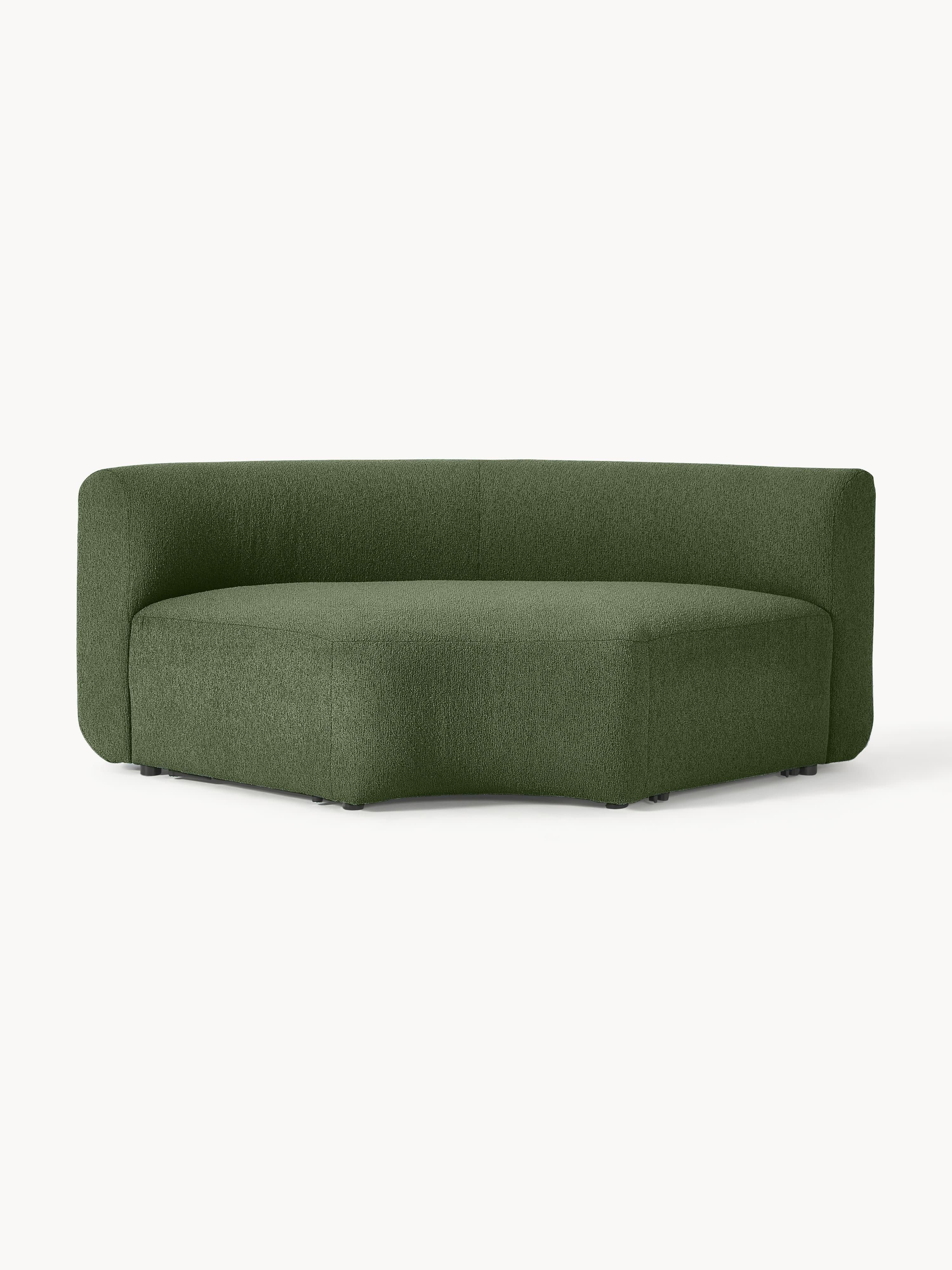 Galeriebild 1 - Rundes Bouclé-Eckmodul Sofia