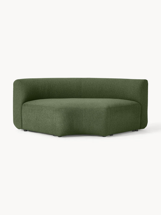 Galeriebild 1 - Rundes Bouclé-Eckmodul Sofia