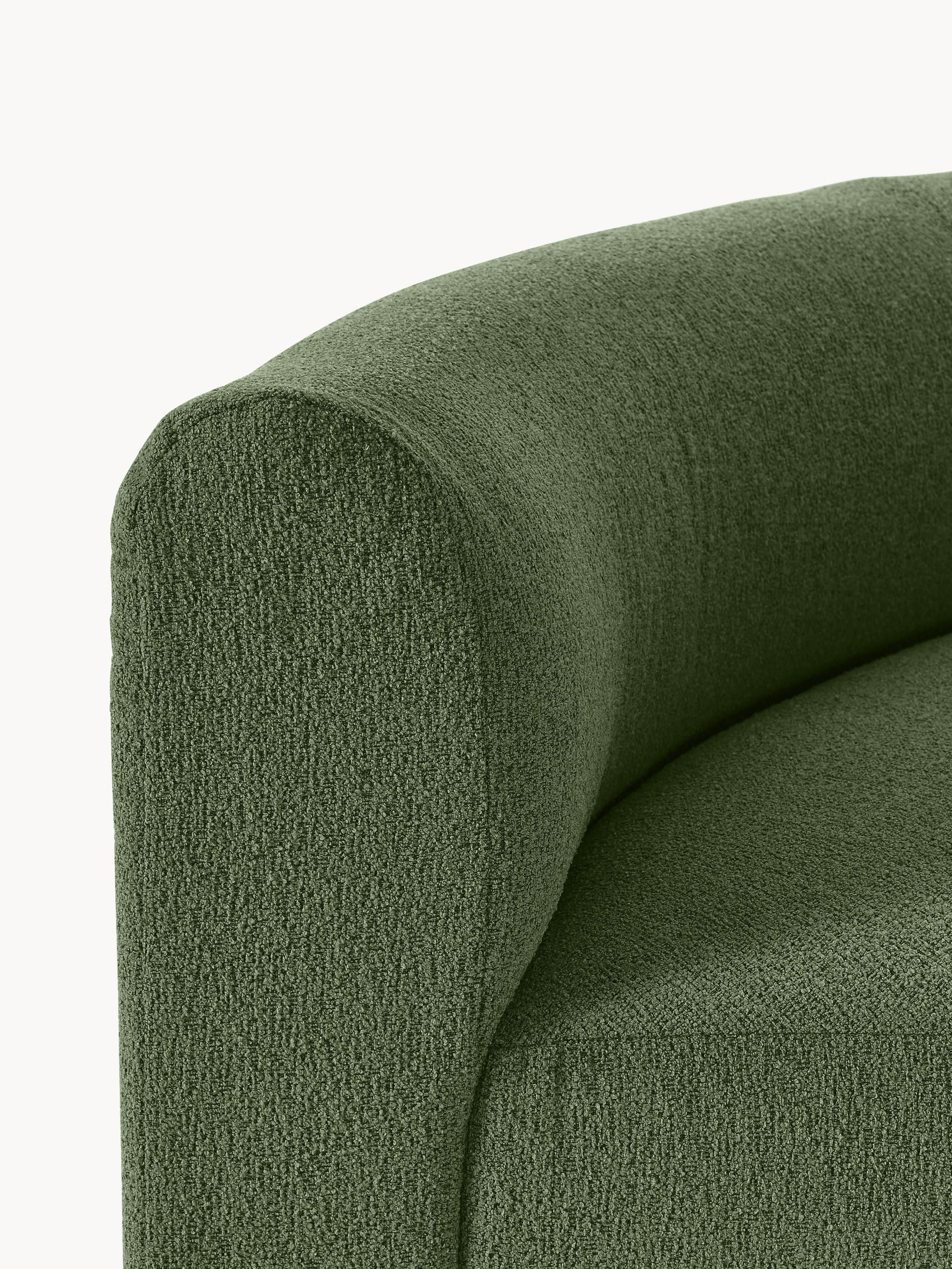Rundes Bouclé-Eckmodul Sofia