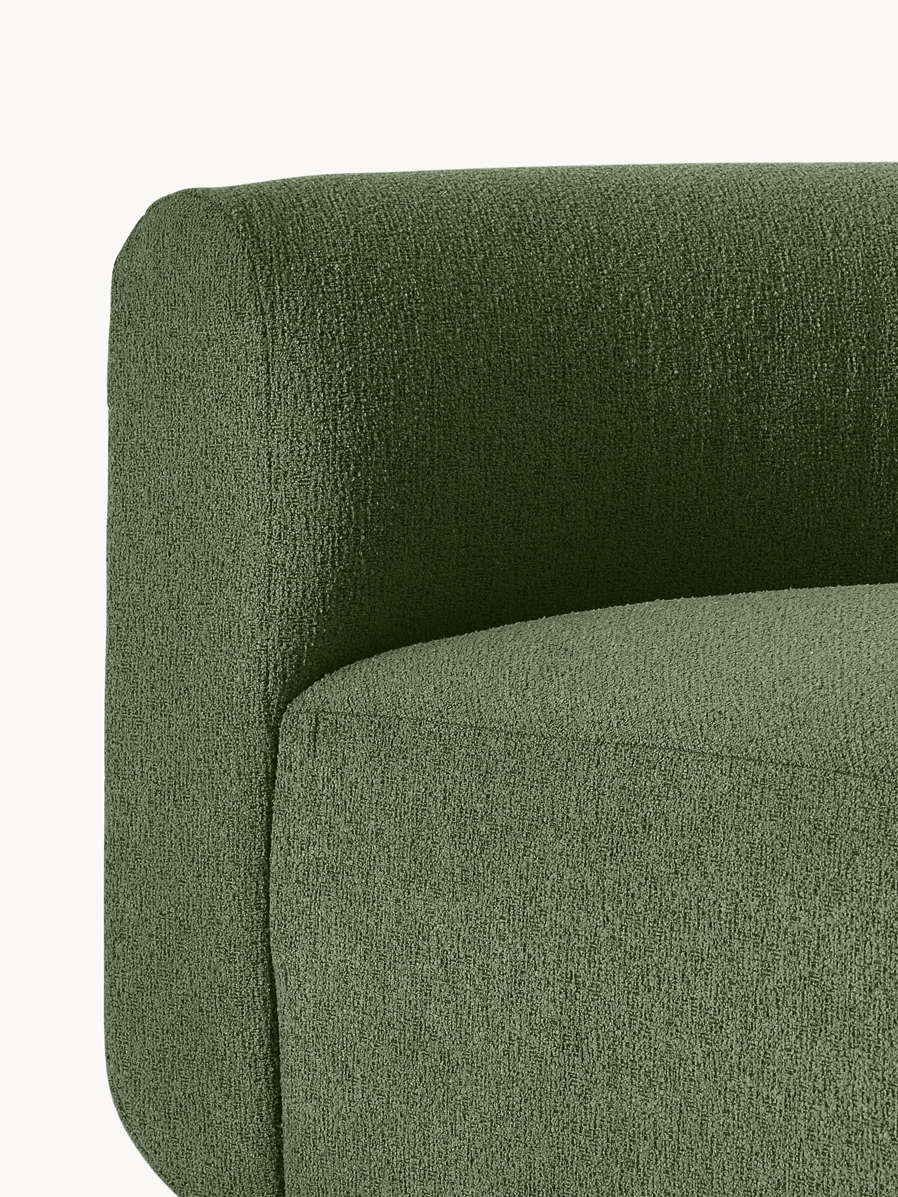 Rundes Bouclé-Eckmodul Sofia