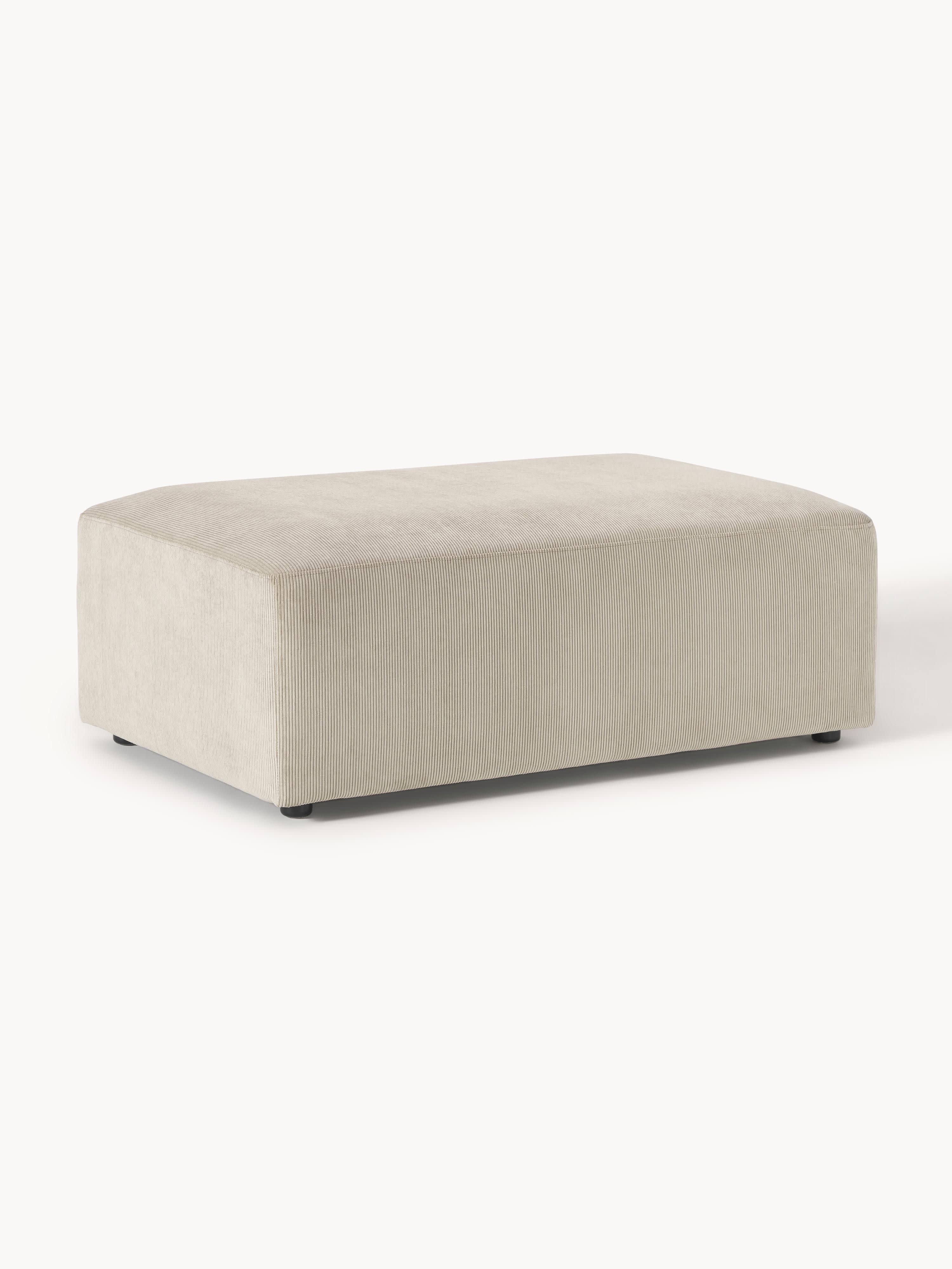 Galeriebild 1 - XL Sofa-Hocker Melva aus Cord