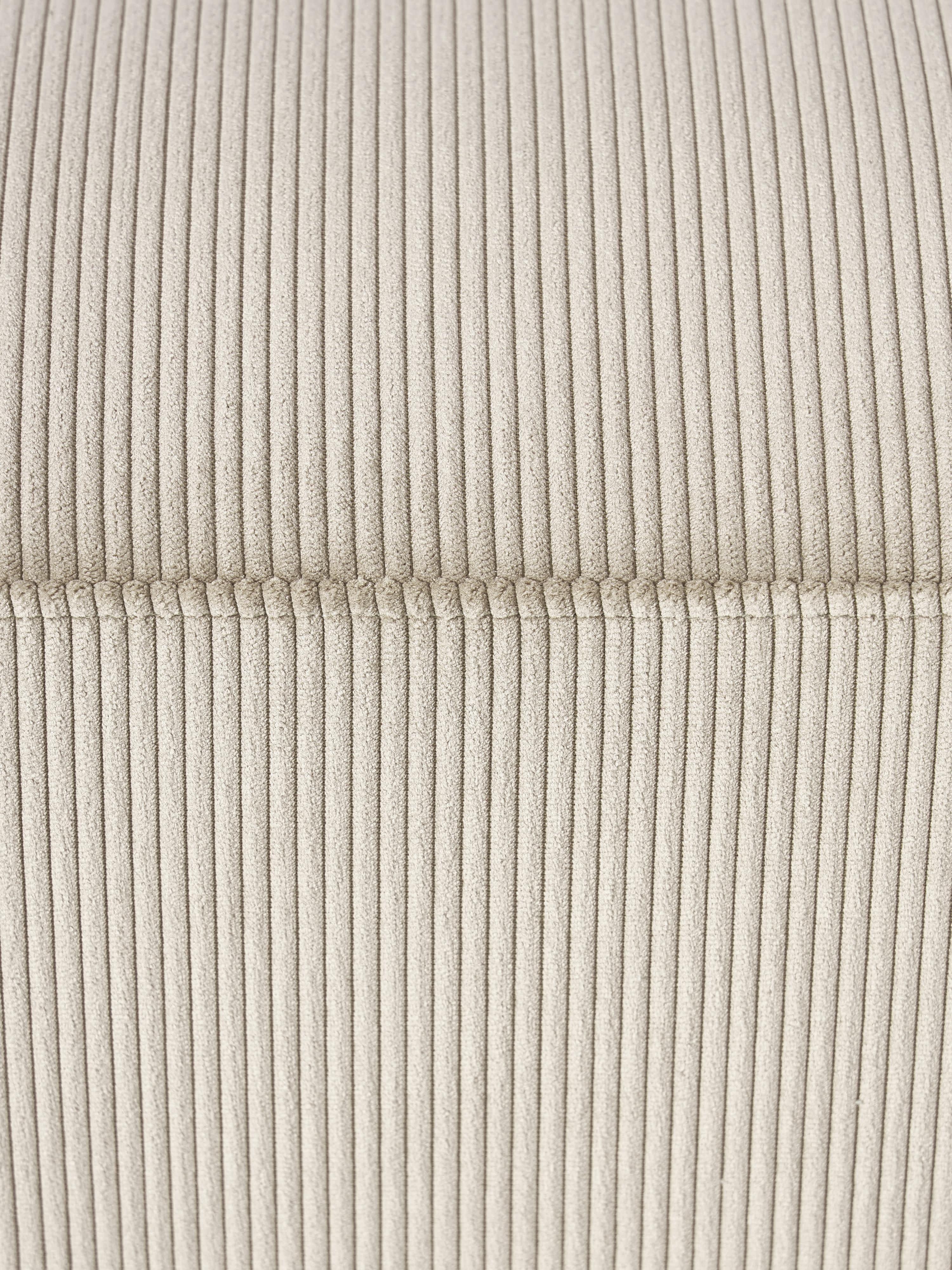 XL Sofa-Hocker Melva aus Cord, B 116 x T 72 cm