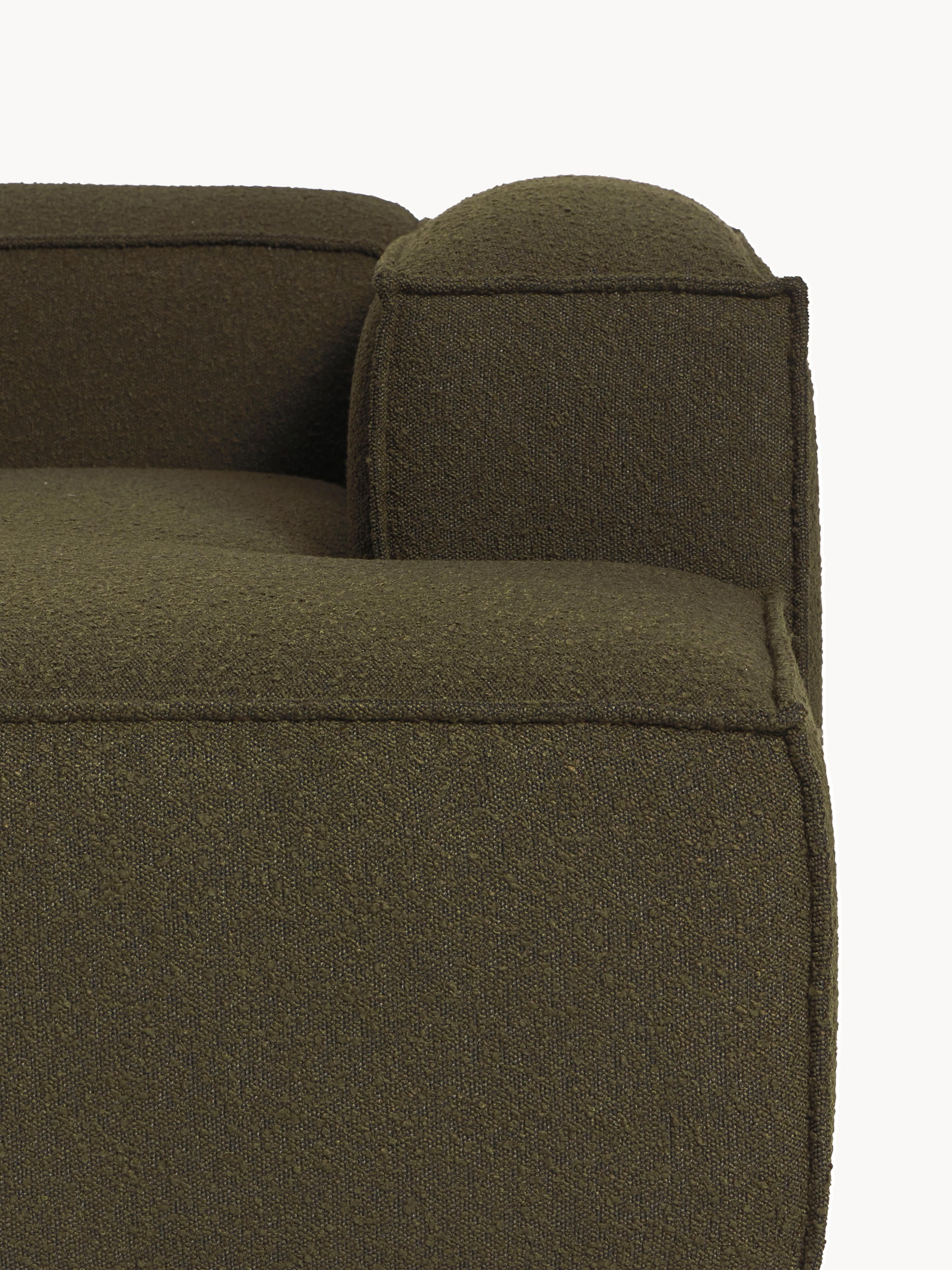 Modulares Bouclé-Ecksofa Lennon (4-Sitzer)