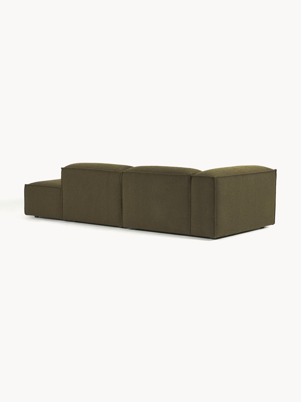 Modulare Ottomane Lennon aus Bouclé