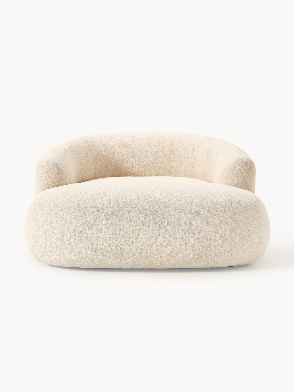 Bouclé-XL-Loungesessel Sofia