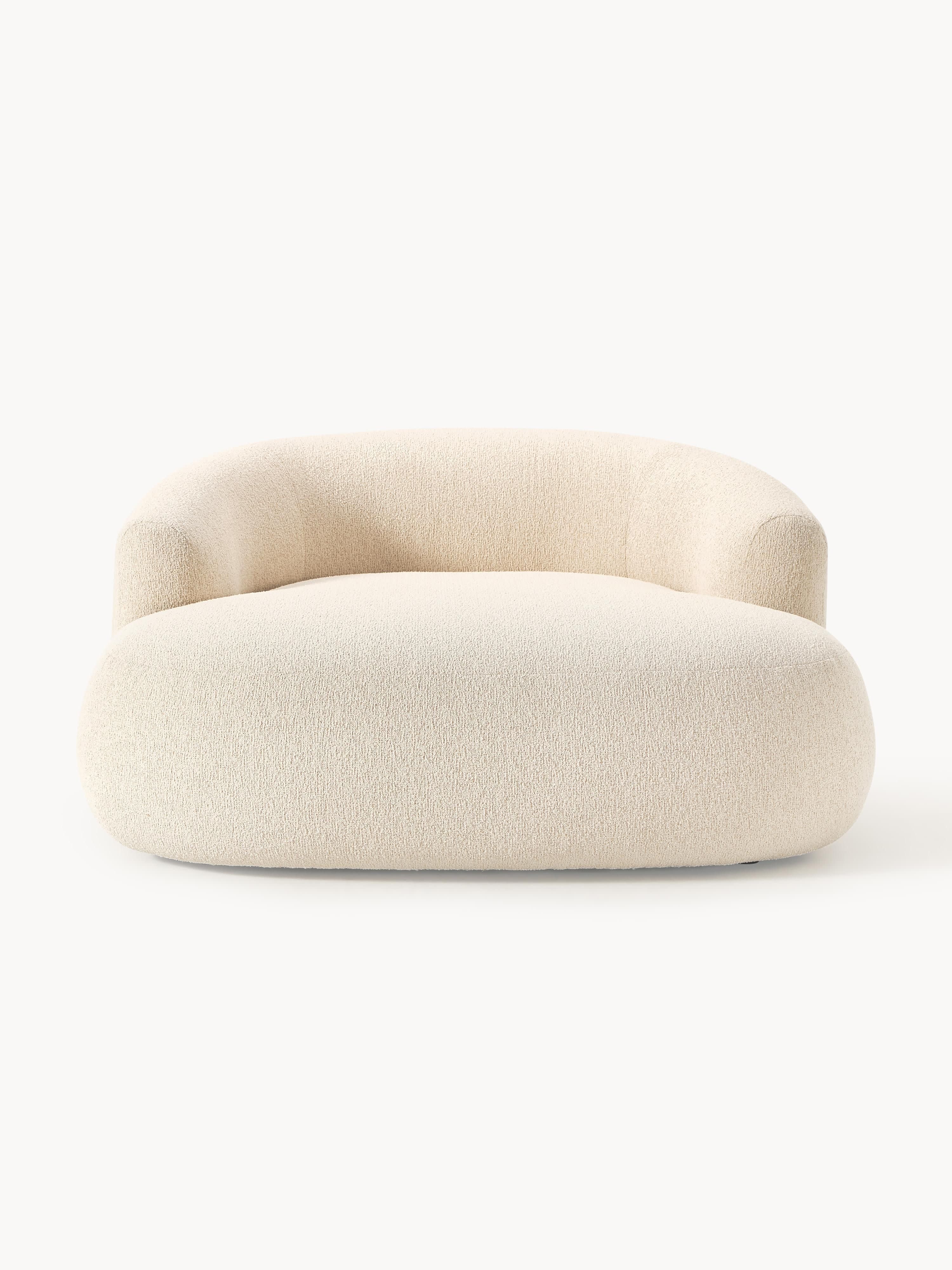 Bouclé-XL-Loungesessel Sofia