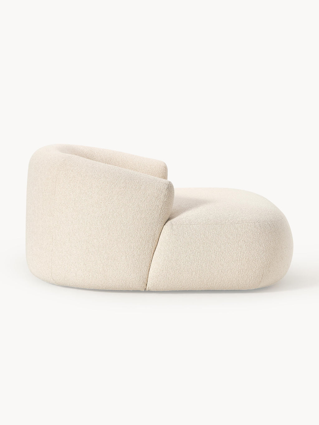 Bouclé-XL-Loungesessel Sofia
