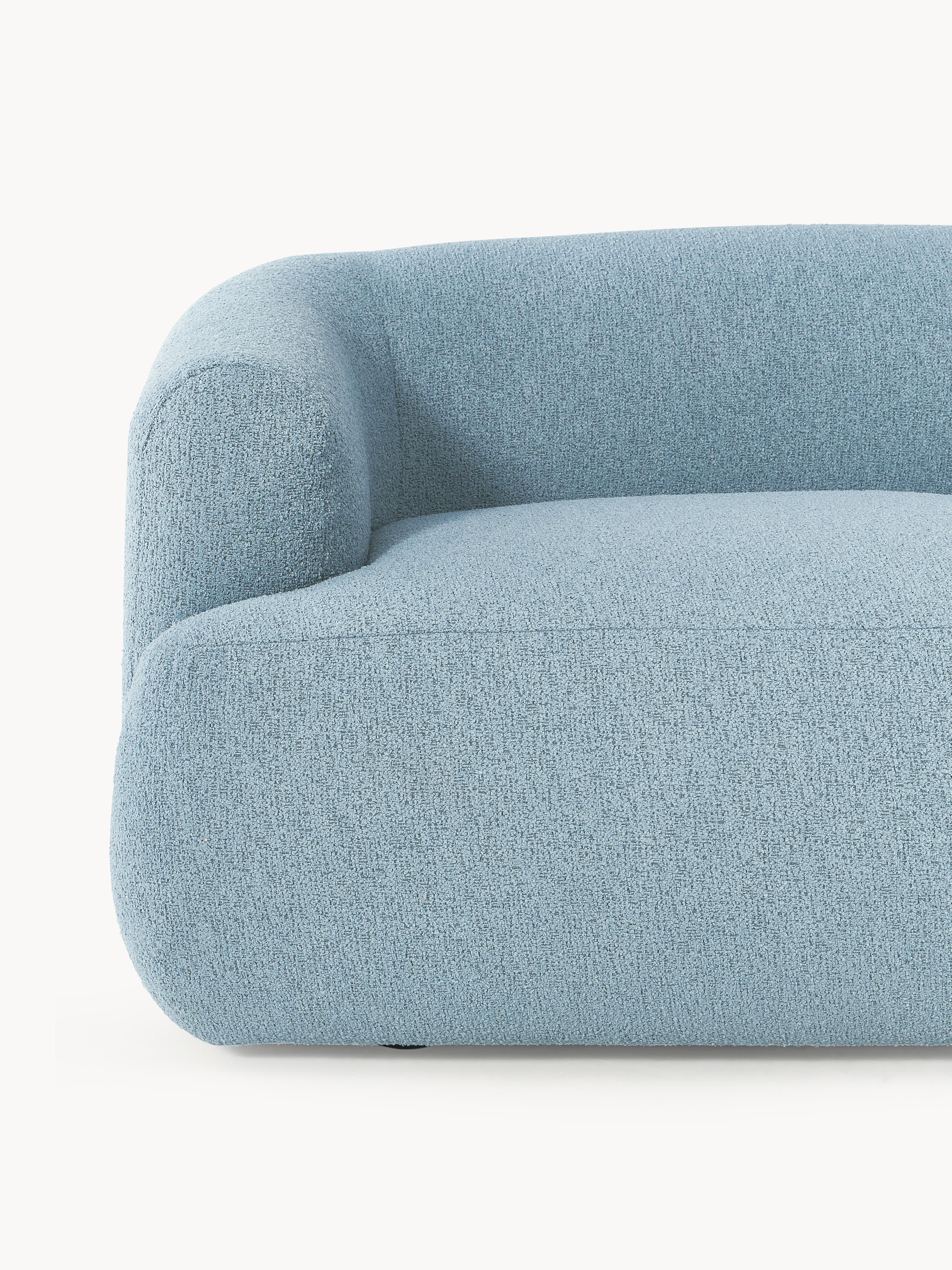 Modulares Bouclé-Ecksofa Sofia (4-Sitzer)