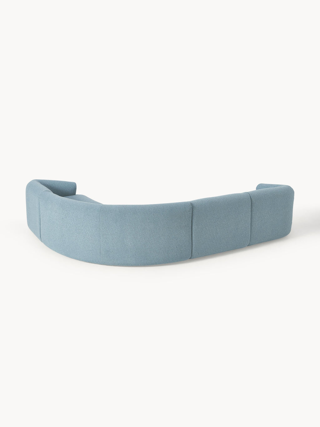 Modulares Bouclé-Ecksofa Sofia (4-Sitzer)