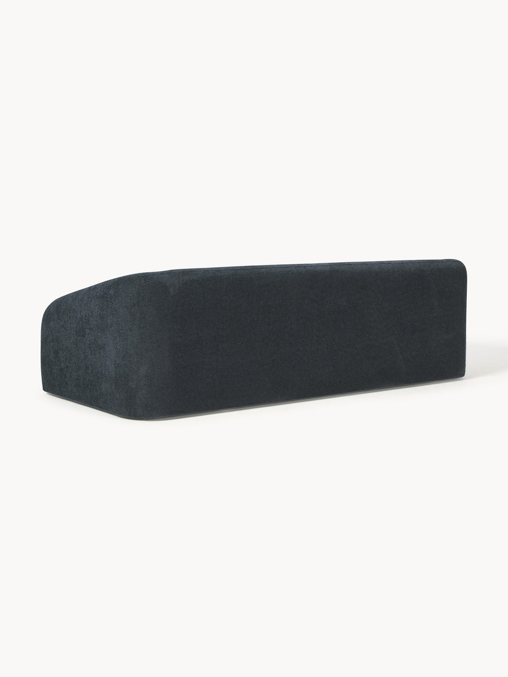 Schlafsofa Eliot (3-Sitzer) aus Teddy-Bouclé