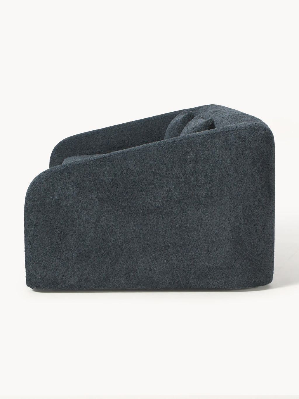 Schlafsofa Eliot (3-Sitzer) aus Teddy-Bouclé