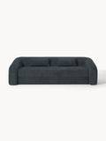 Galeriebild 1 - Schlafsofa Eliot (3-Sitzer) aus Teddy-Bouclé