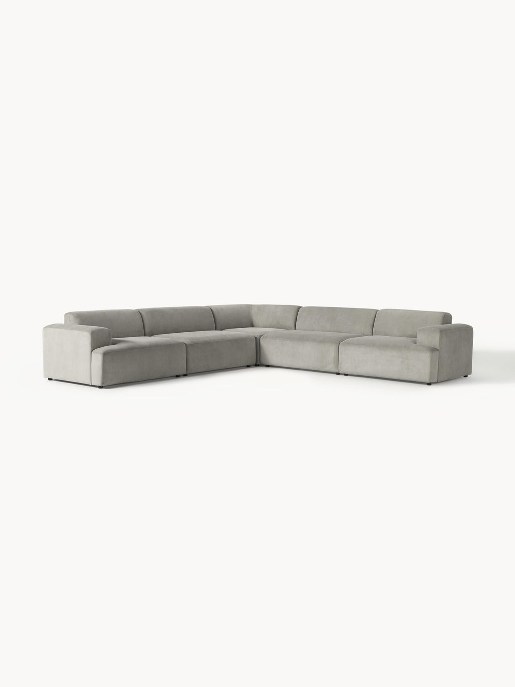 Cord-Ecksofa Melva (4-Sitzer)