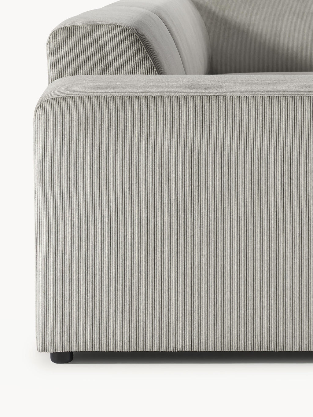 Cord-Ecksofa Melva (4-Sitzer)