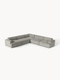 Galeriebild 1 - Cord-Ecksofa Melva (4-Sitzer)