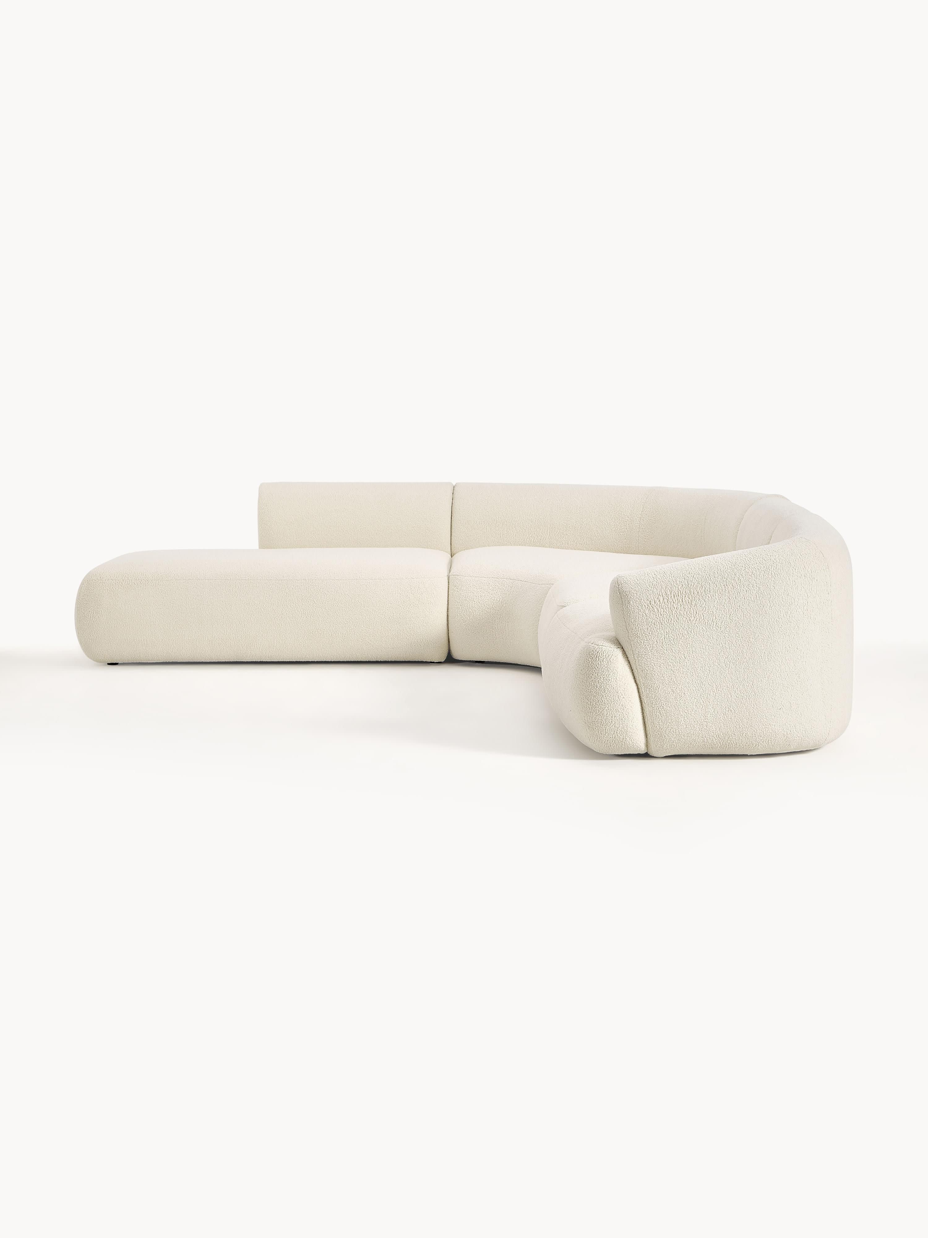 Modulares Teddy-Ecksofa Sofia (4-Sitzer)