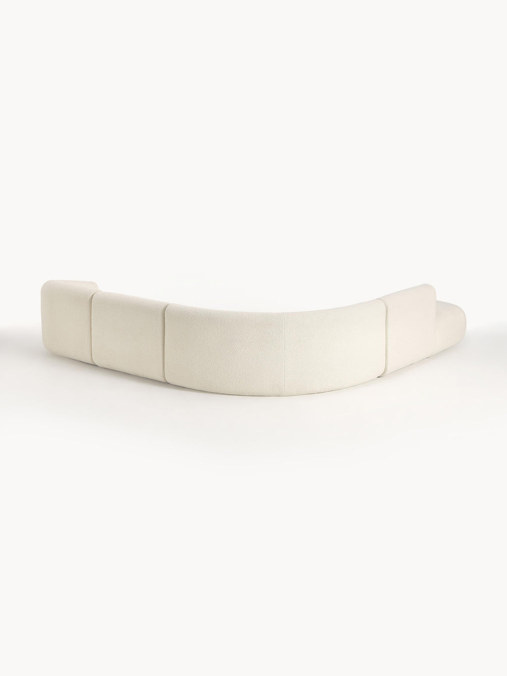 Modulares Teddy-Ecksofa Sofia (4-Sitzer)